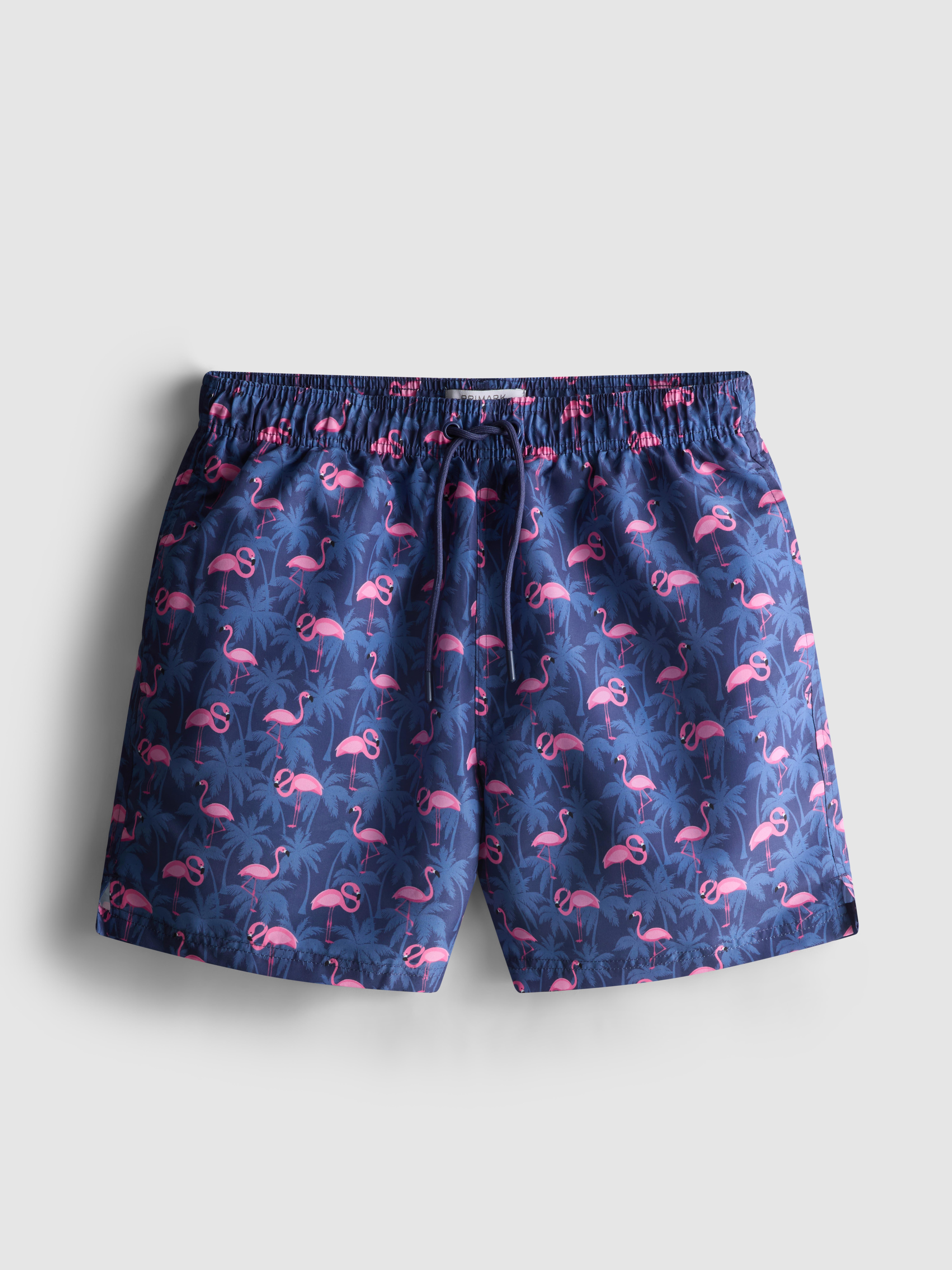 Flamingo Palm Swimming Shorts