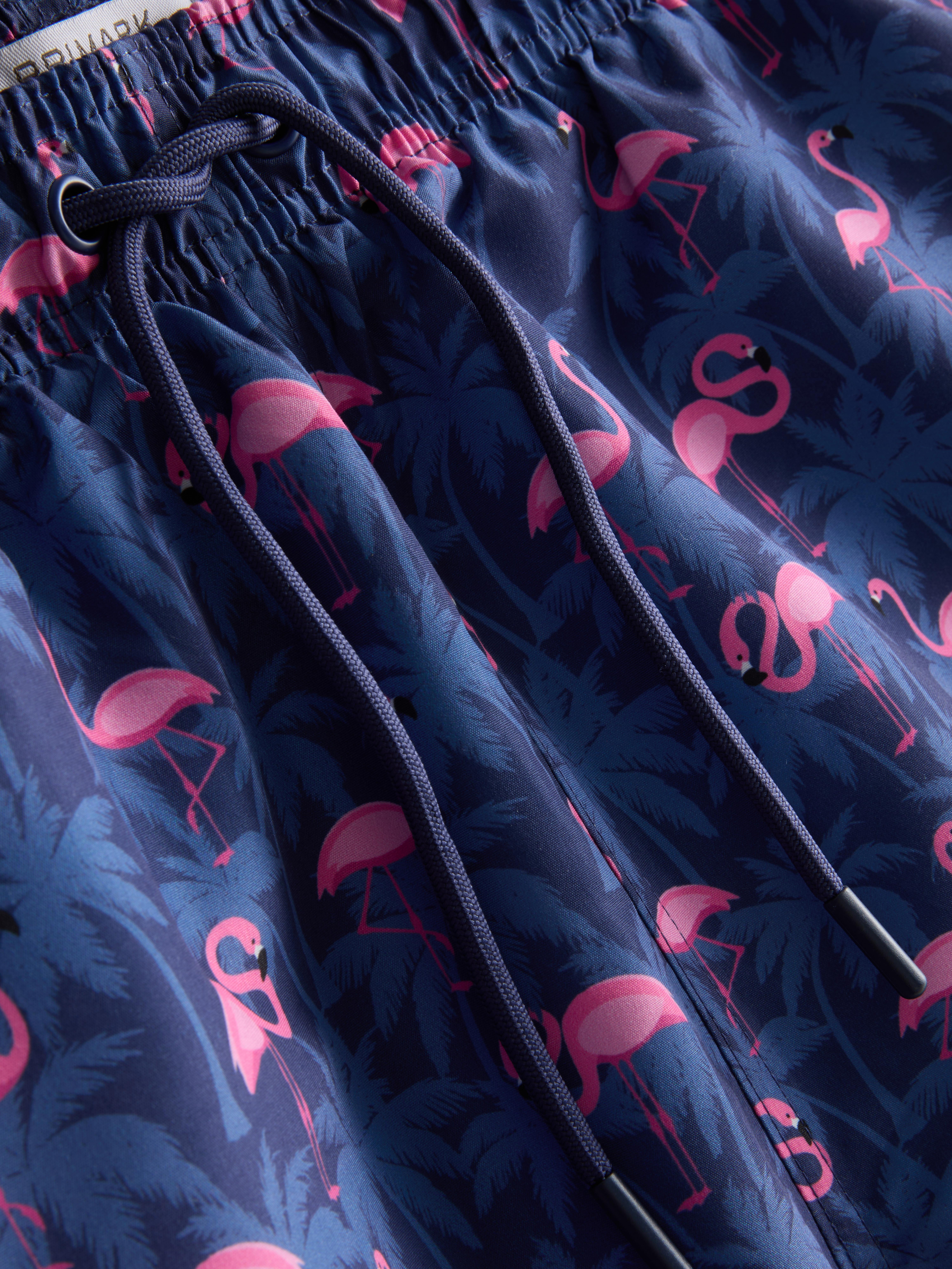 Flamingo Palm Swimming Shorts
