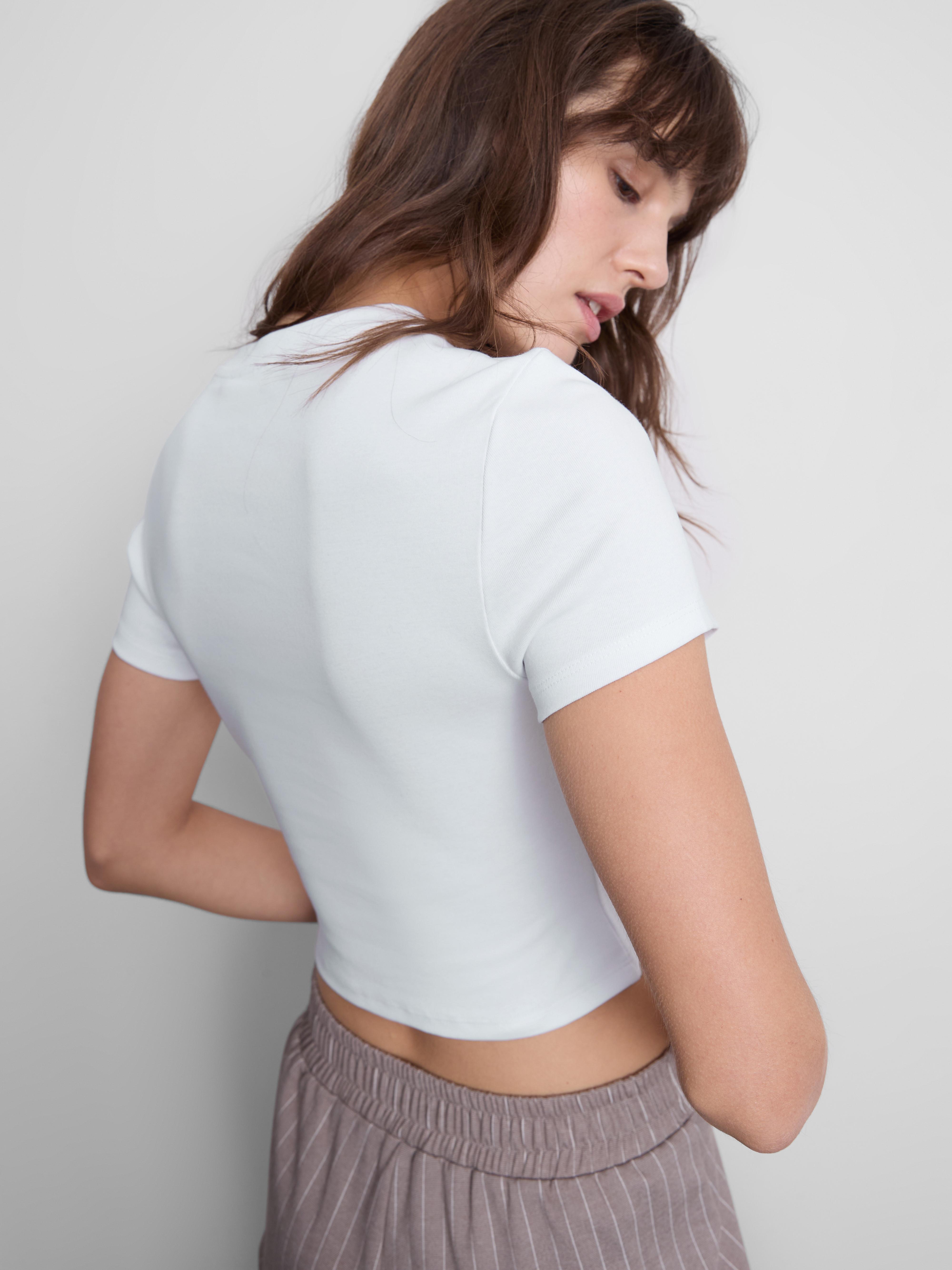 Cotton Embroidered Baby Tee