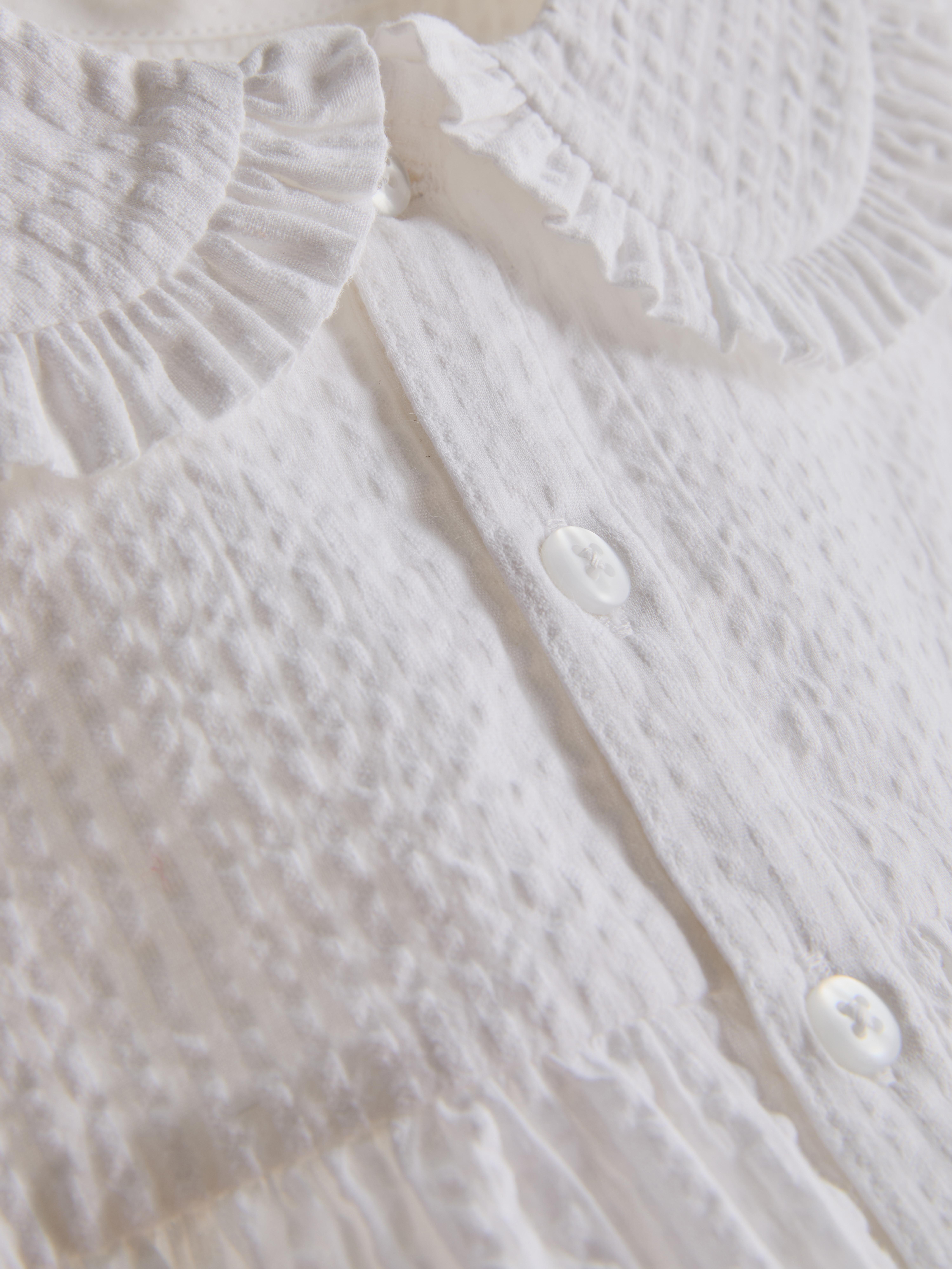 0-36mths | Collared Long-Sleeve Blouse