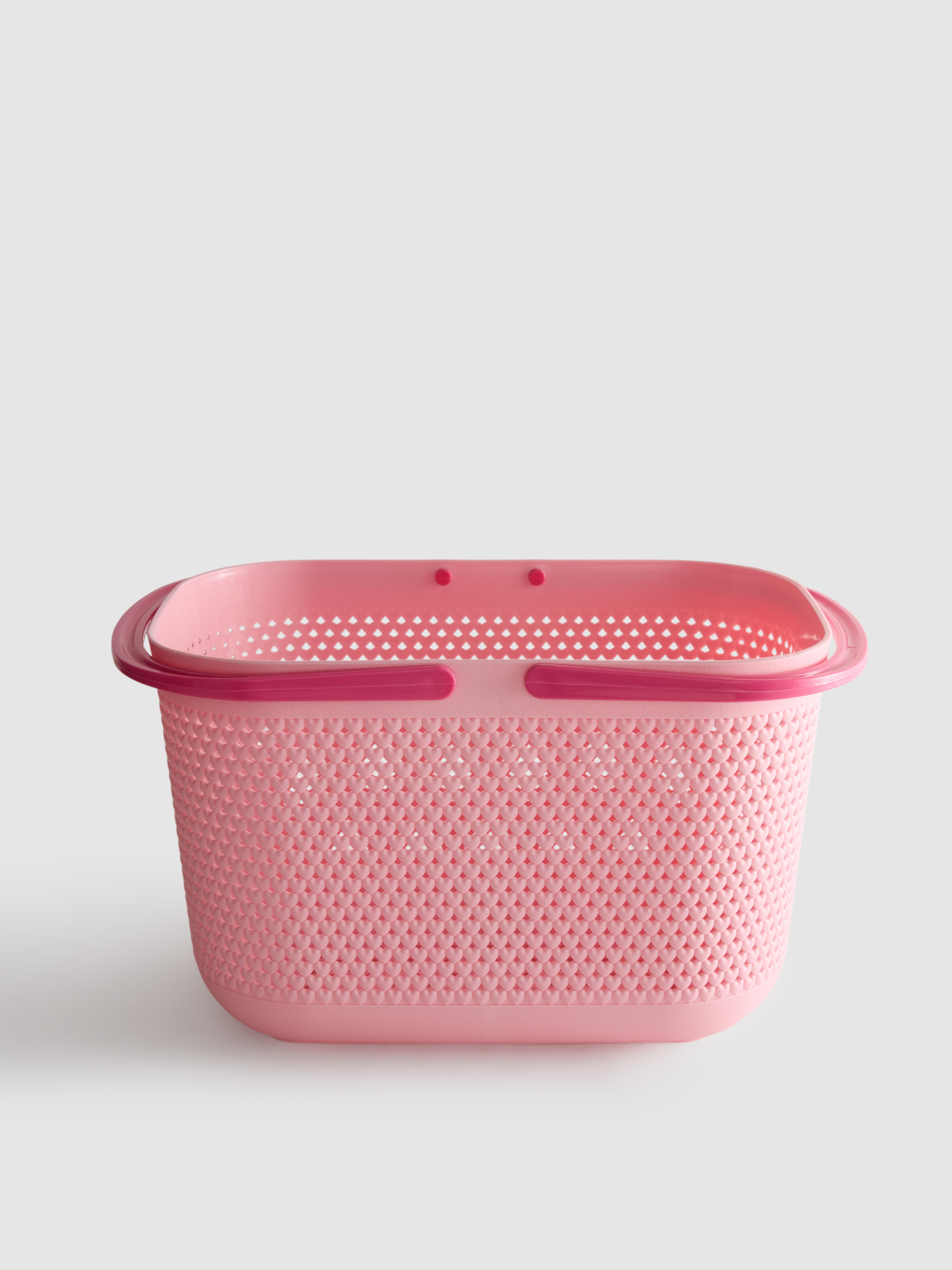 Cesto de plástico para la colada