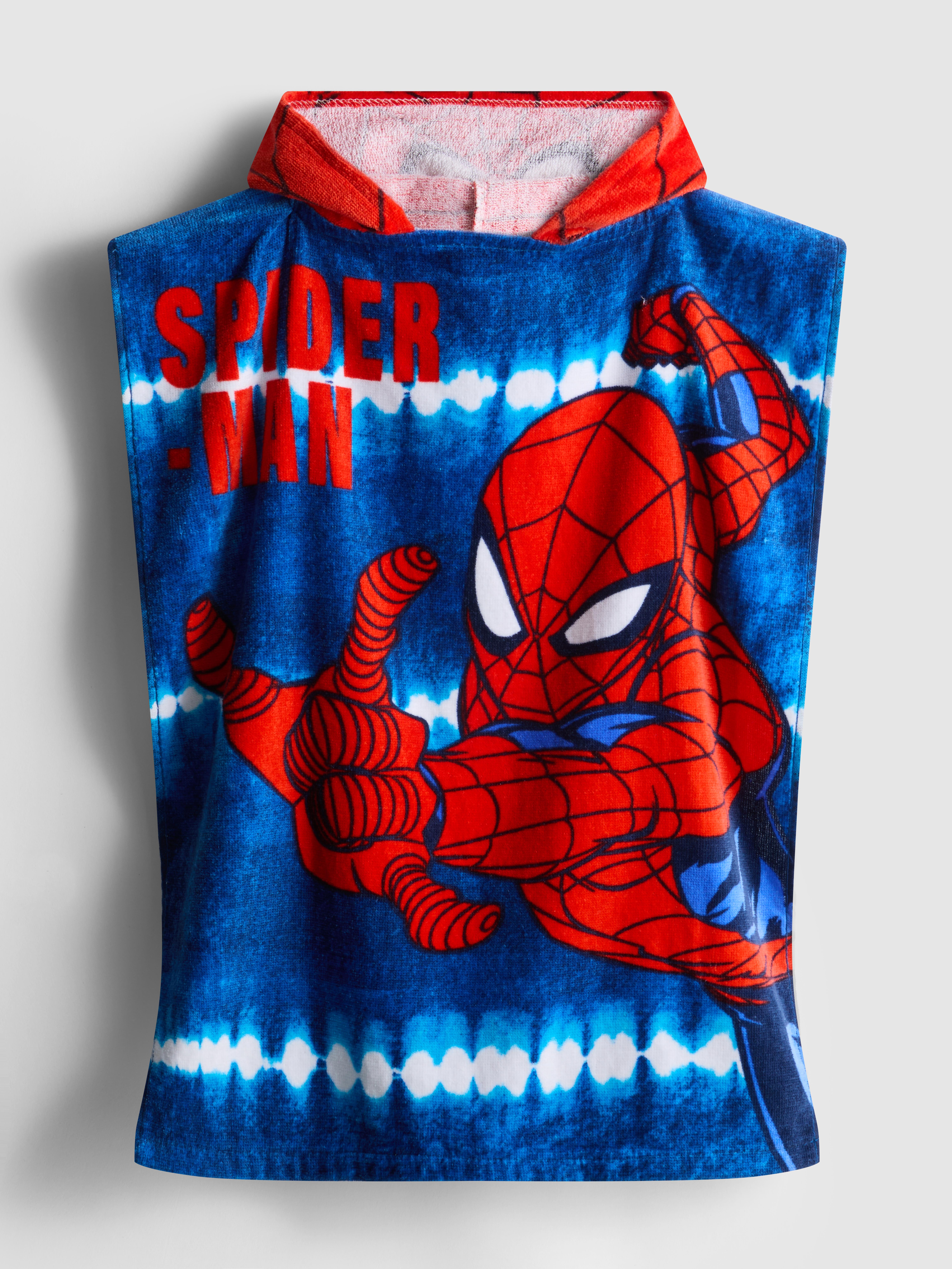 MARVEL Spider-Man Hooded Towelling Poncho