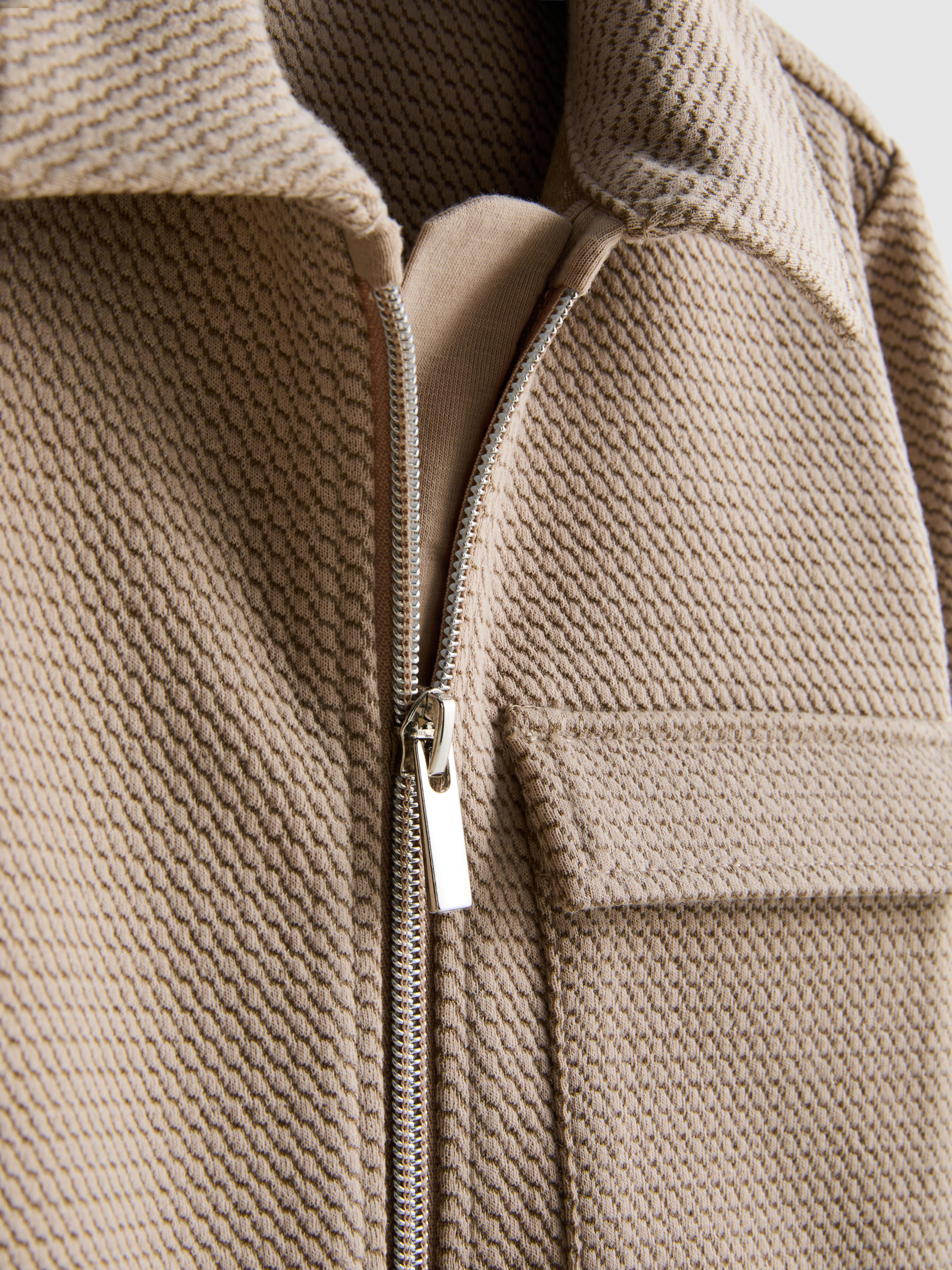 1.5-8yrs | Jacquard Zip-Up Jacket and Joggers Set