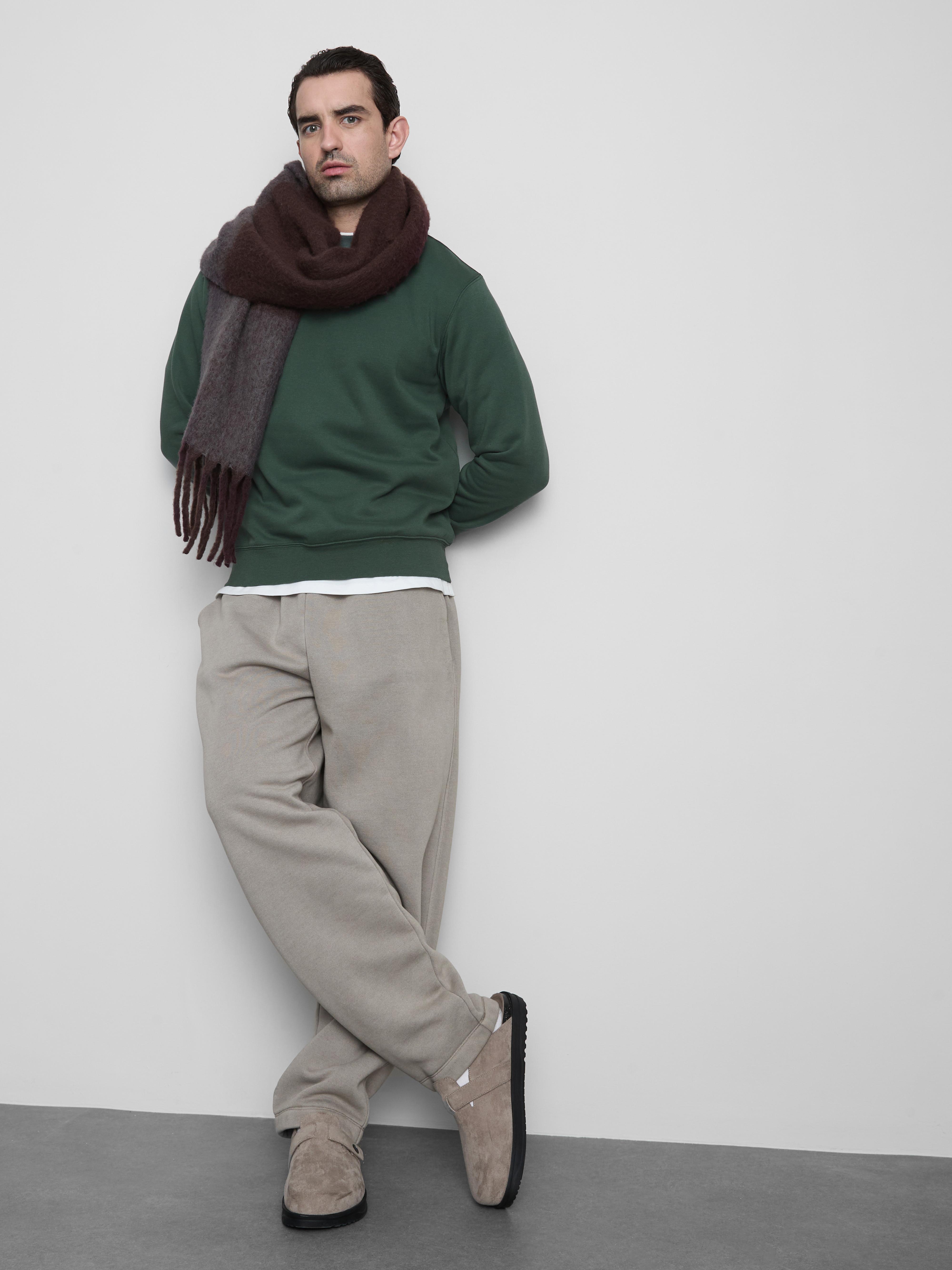 Essential-Sweatshirt mit Rundhalsausschnitt