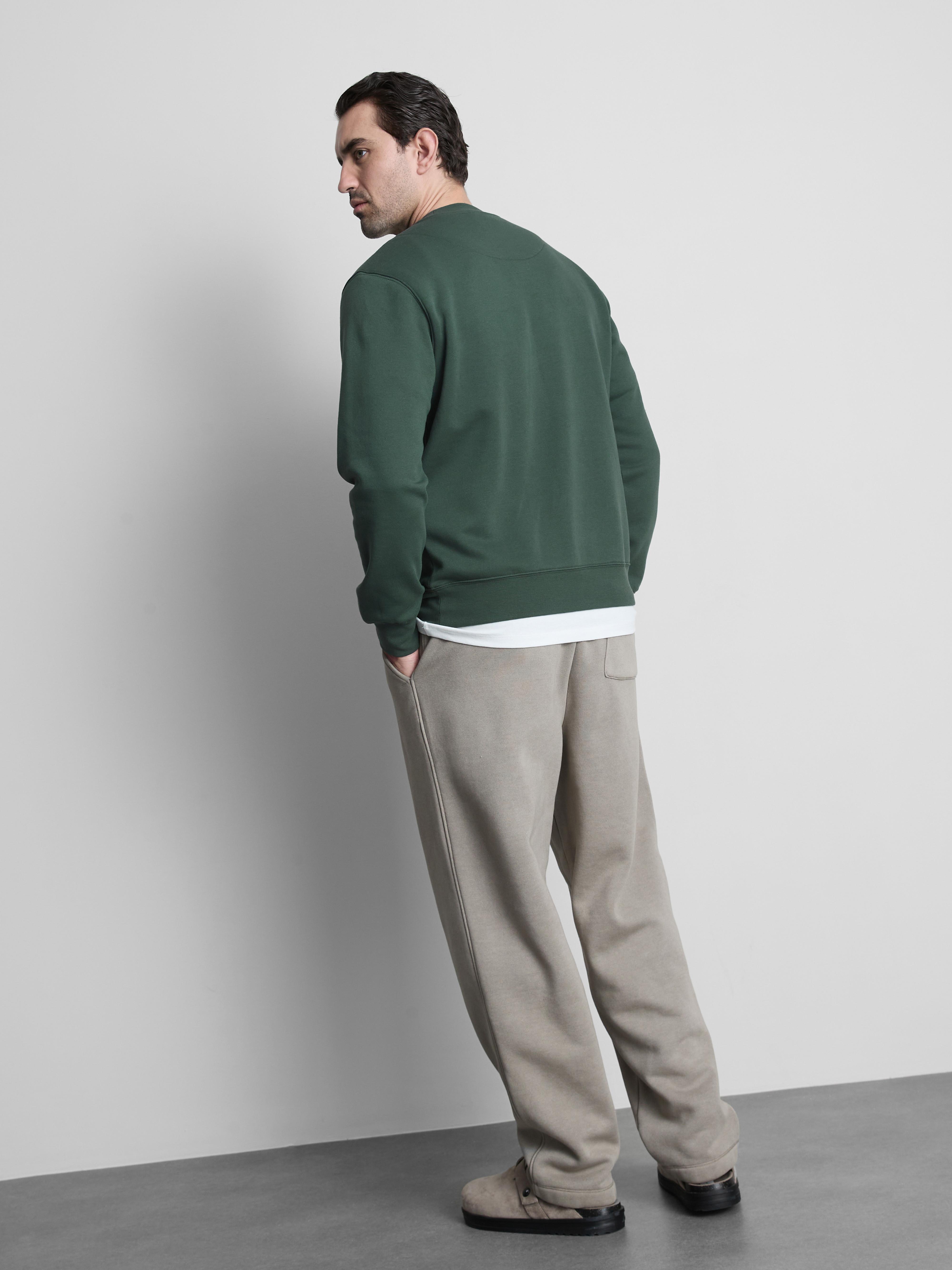 Essential-Sweatshirt mit Rundhalsausschnitt