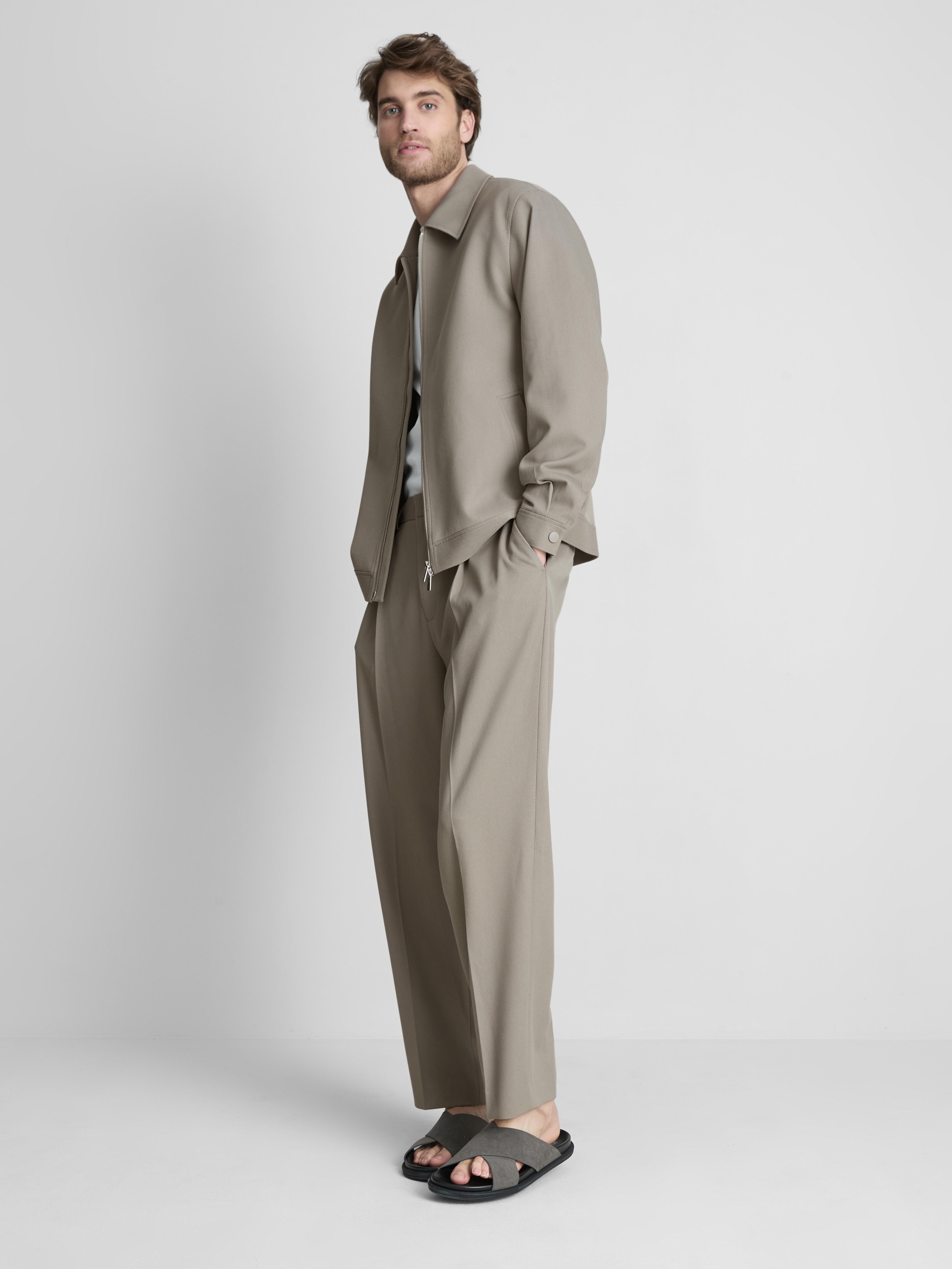 Men's Light Brown The Edit Twill Pants