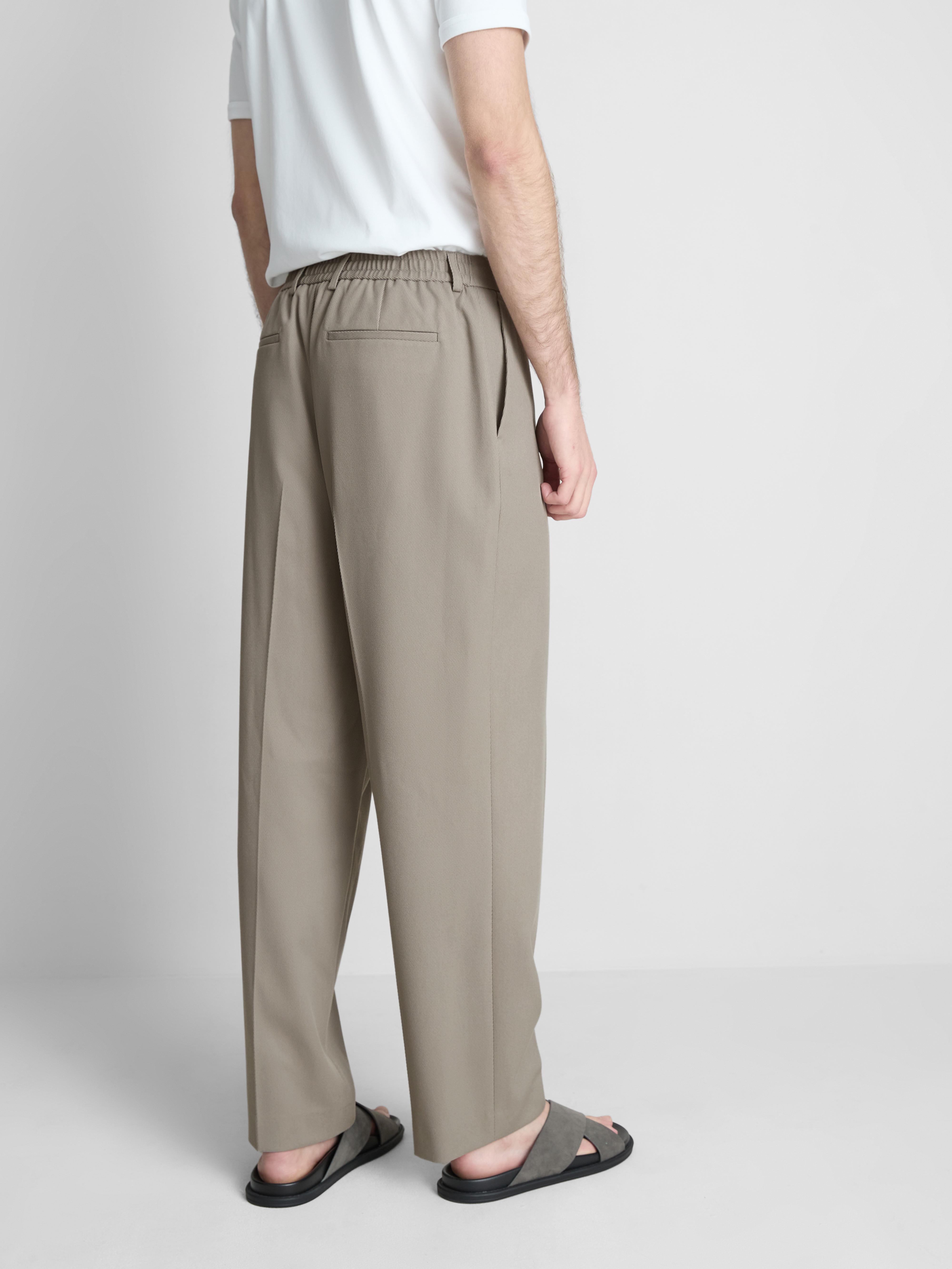 Men's Light Brown The Edit Twill Pants