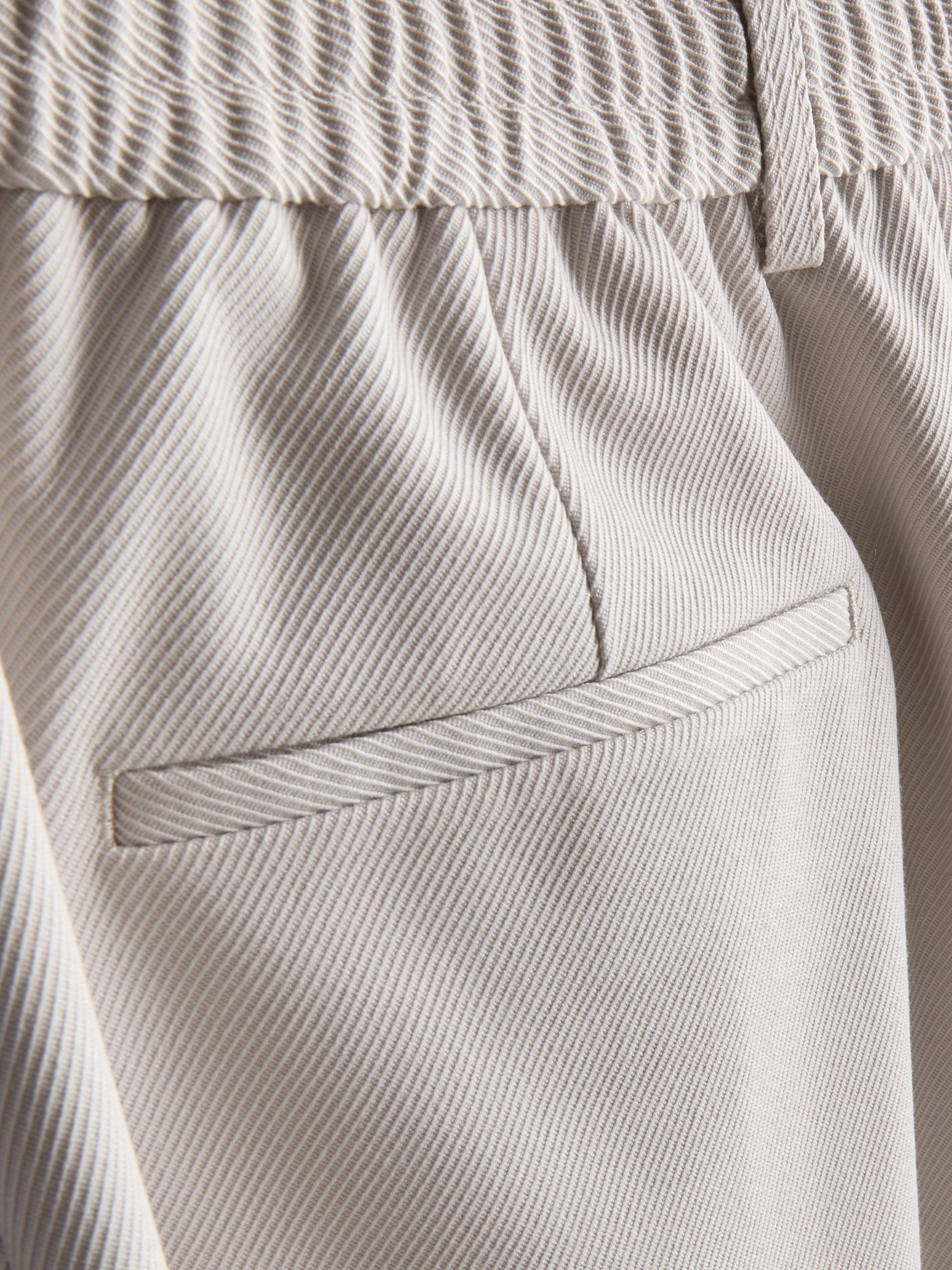 Men's Light Gray The Edit Twill Pants