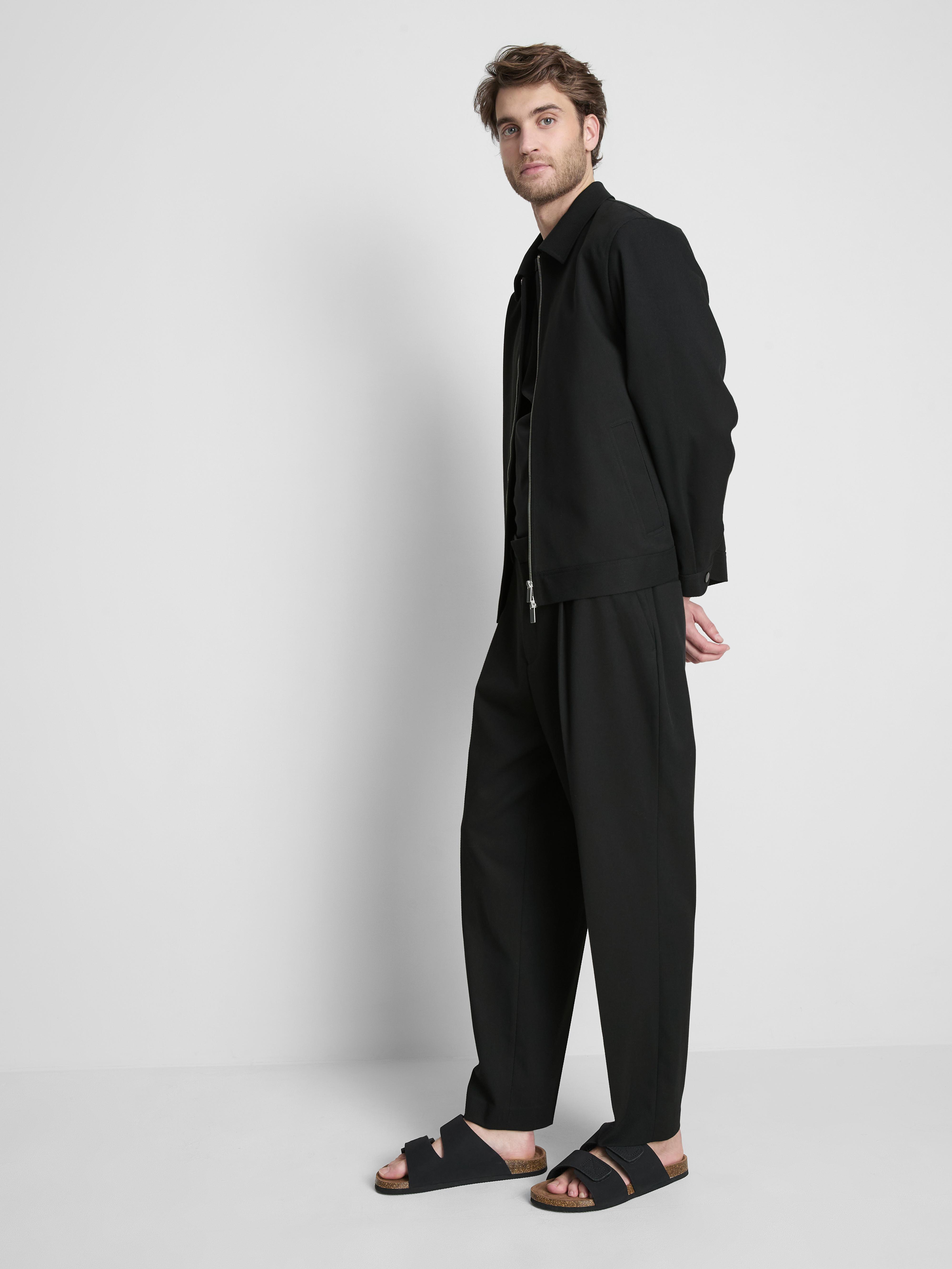 Men's Black The Edit Twill Pants