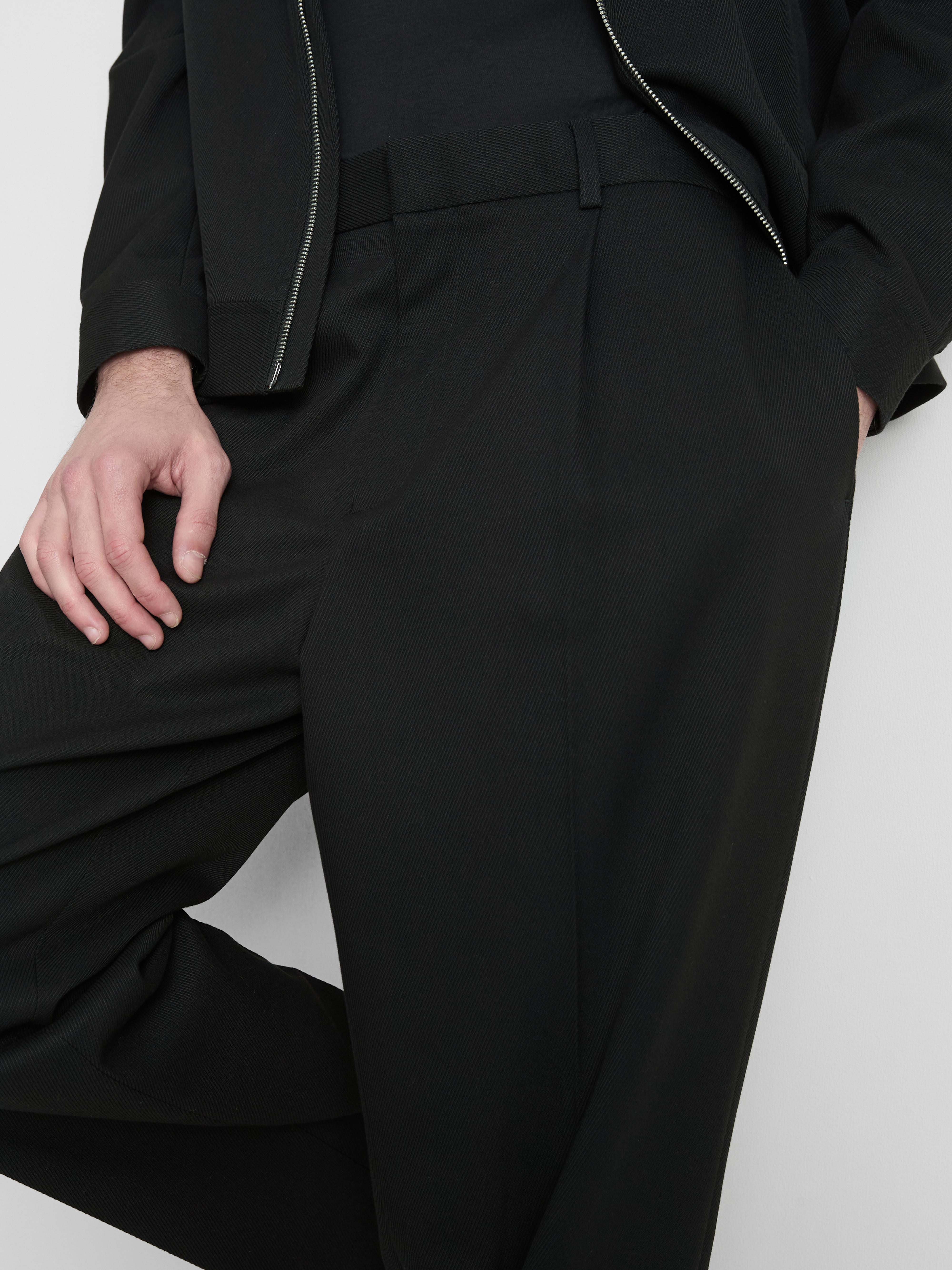 Men's Black The Edit Twill Pants