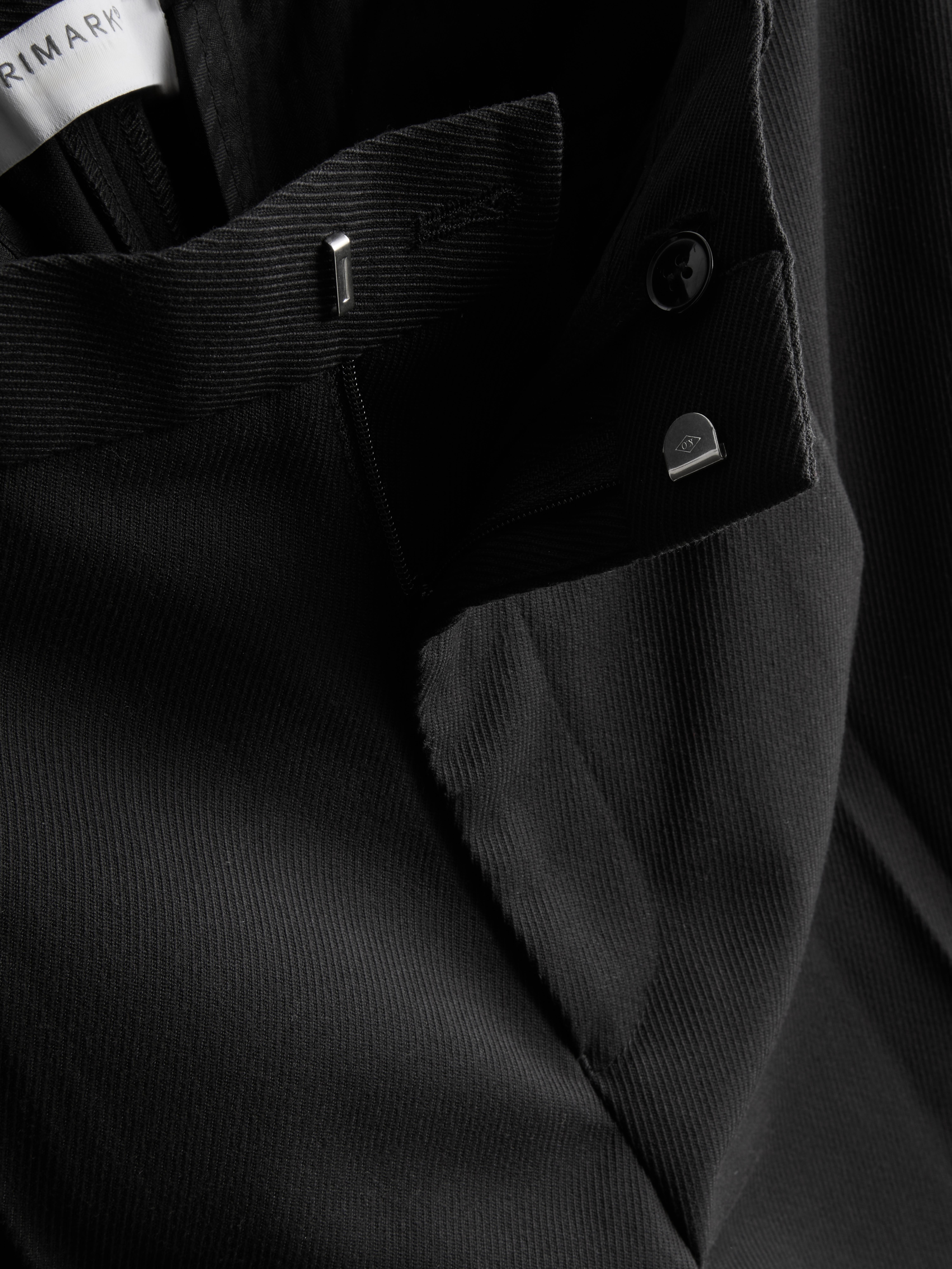 Men's Black The Edit Twill Pants