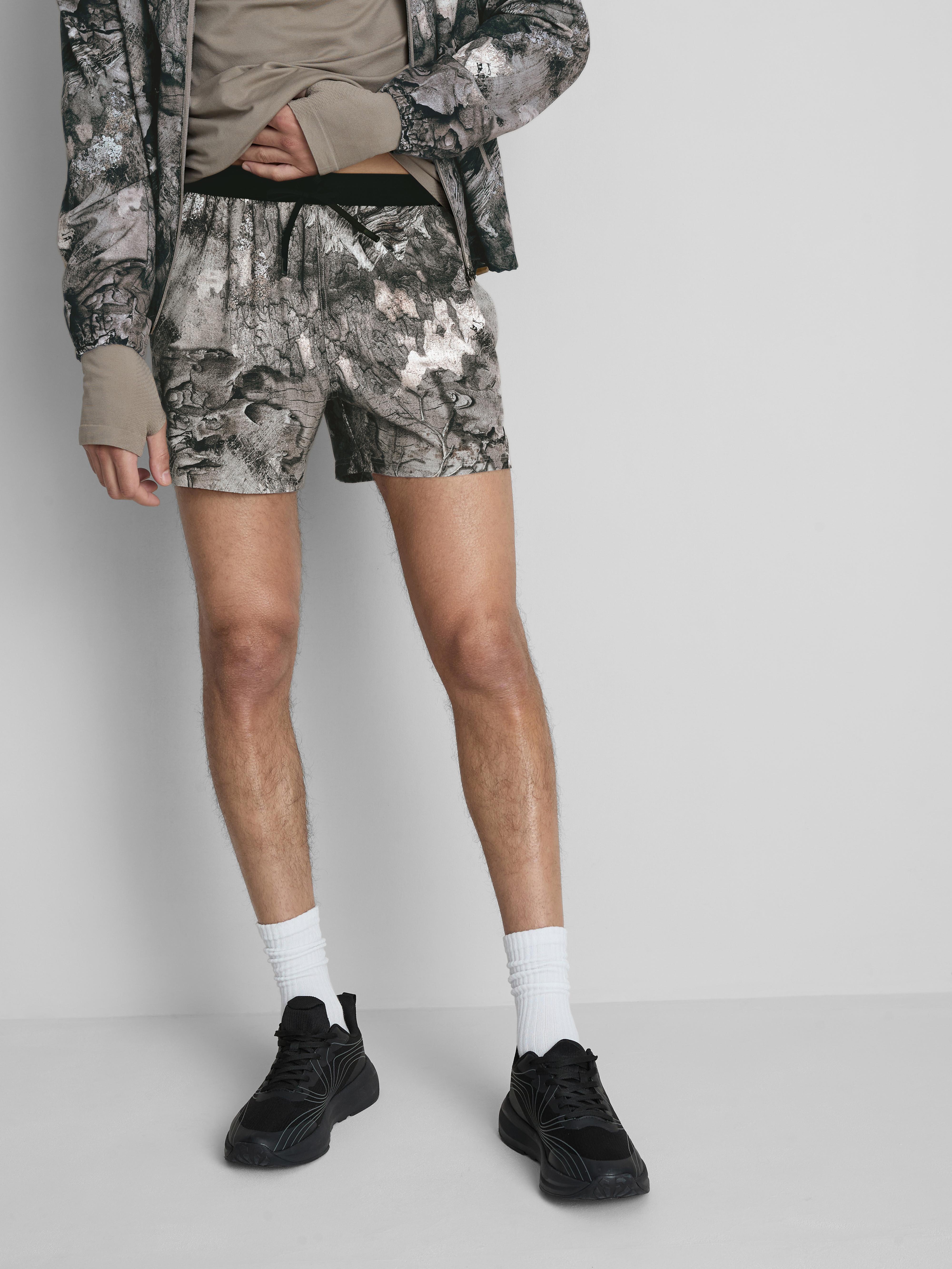 Men's Camo Active Two-In-One Shorts
