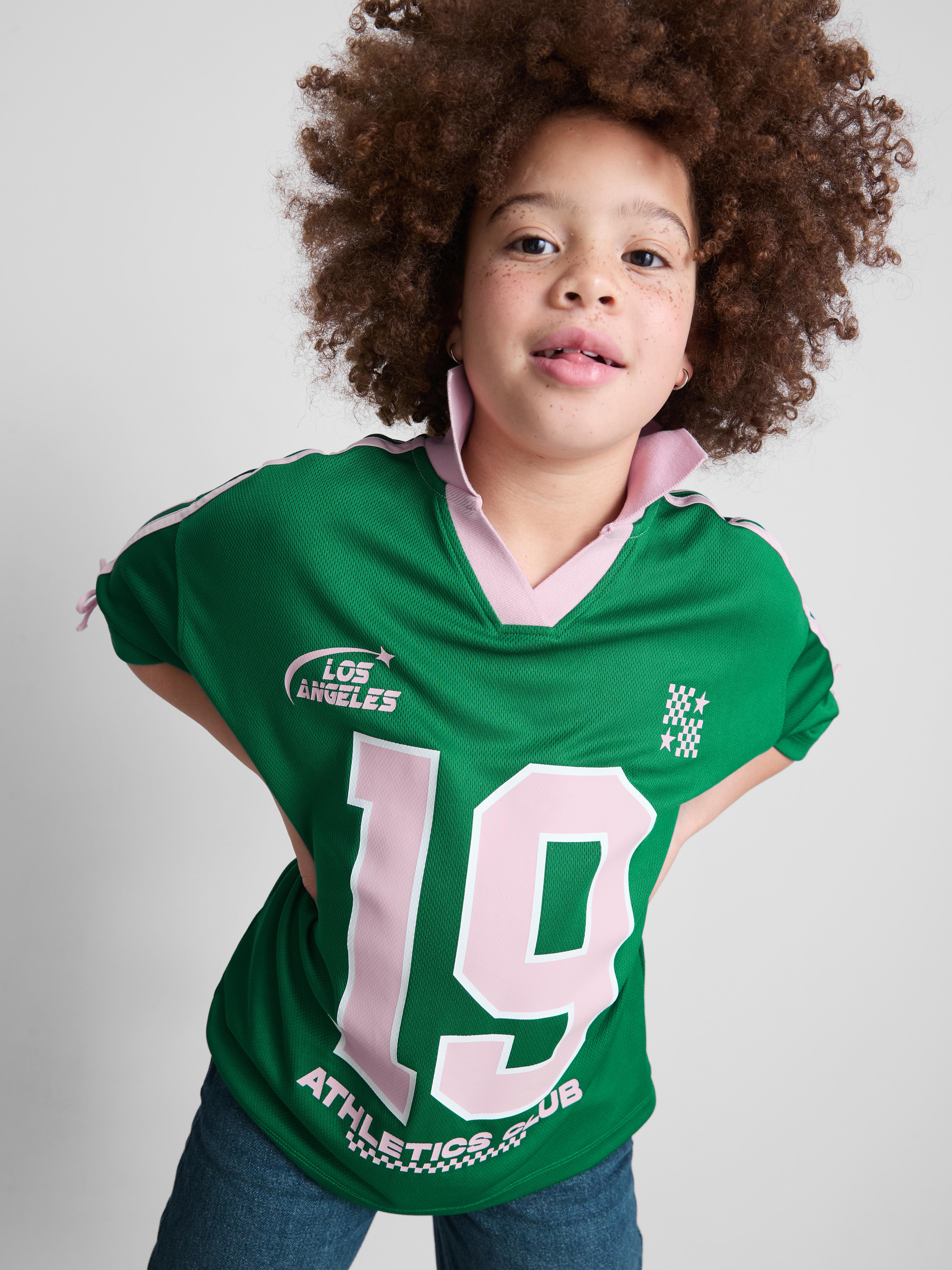 7-15yrs | Collared Graphic Jersey