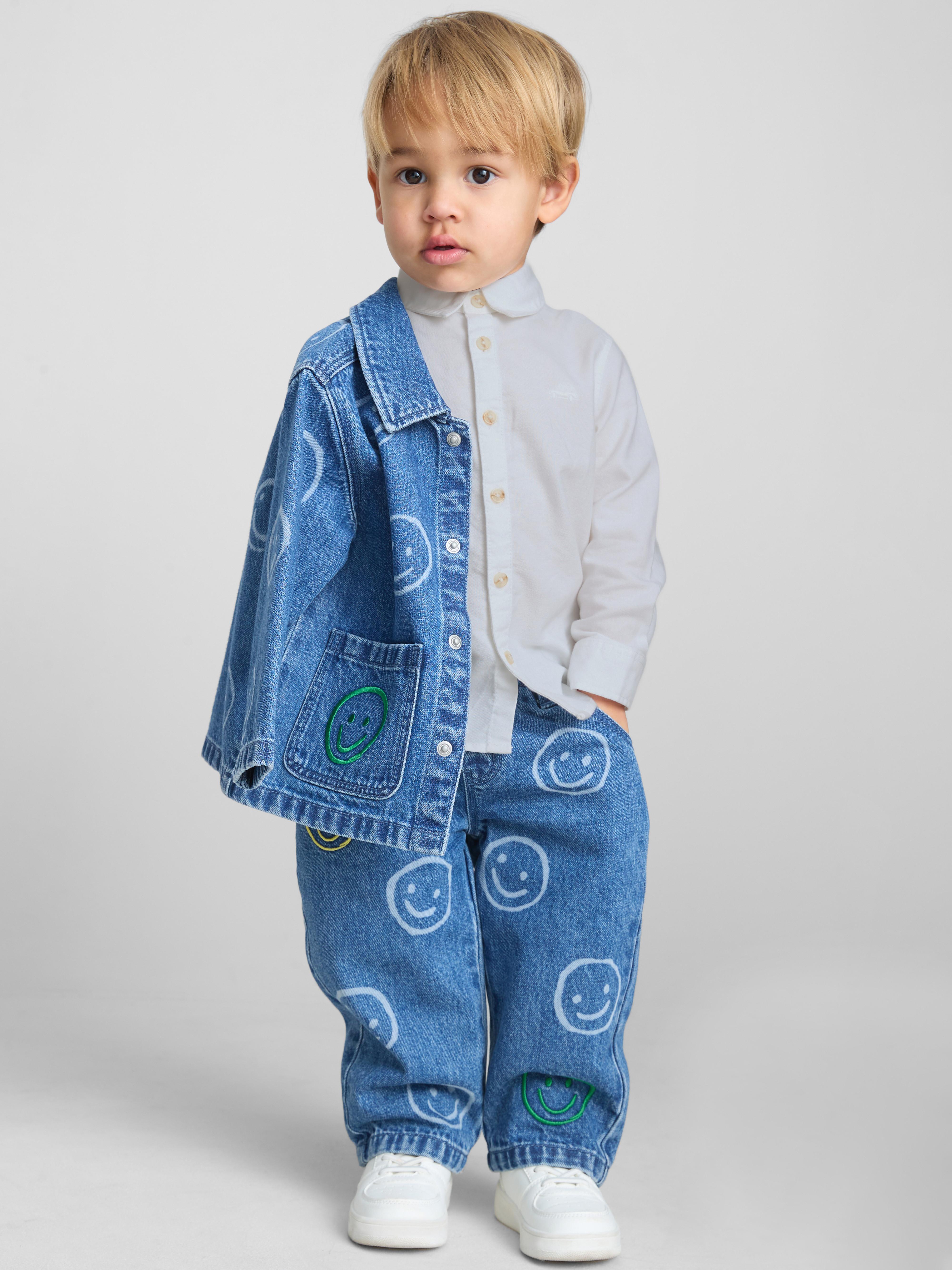 0-36mths | Embroidered Oxford Shirt
