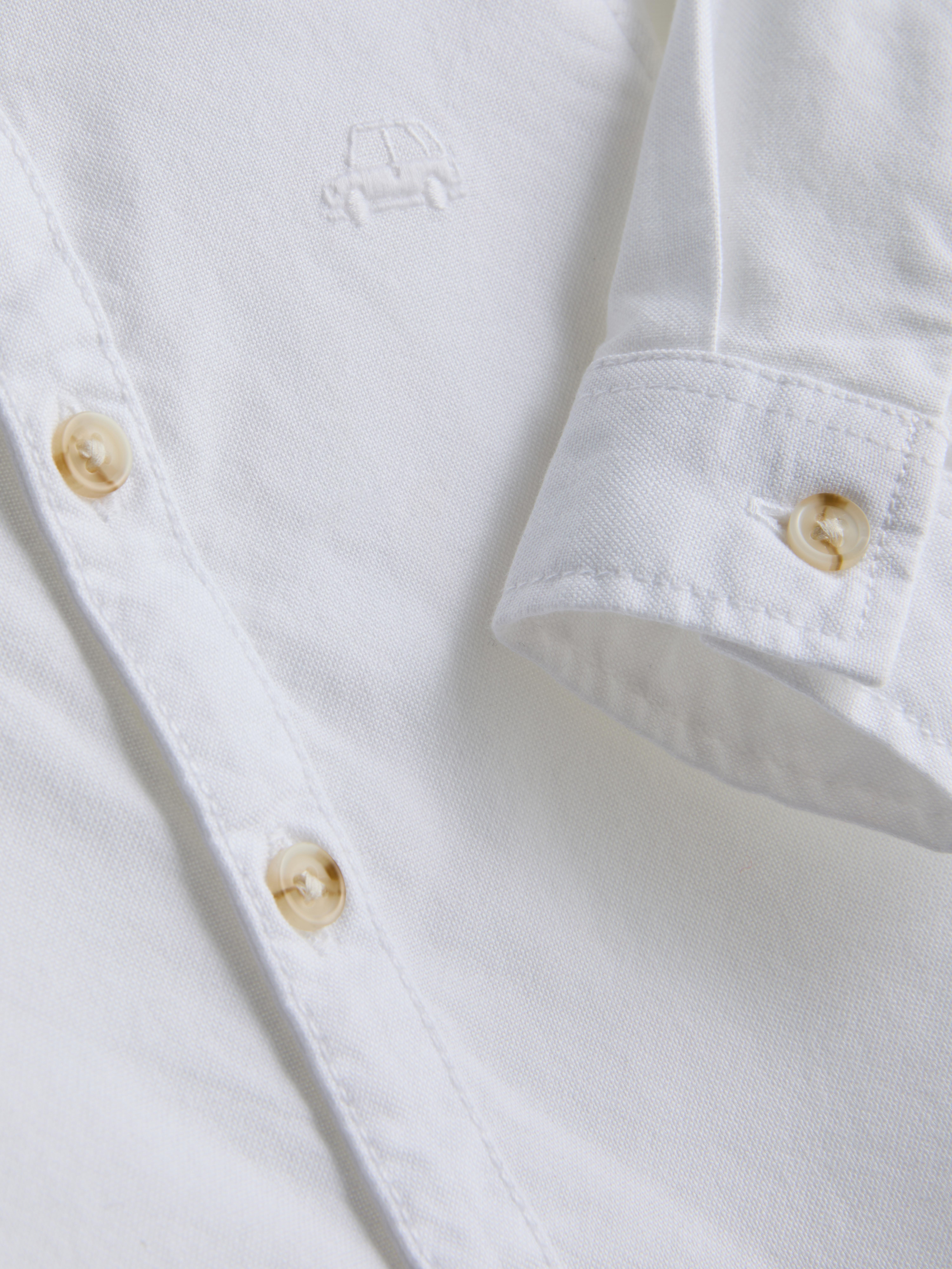 0-36mths | Embroidered Oxford Shirt