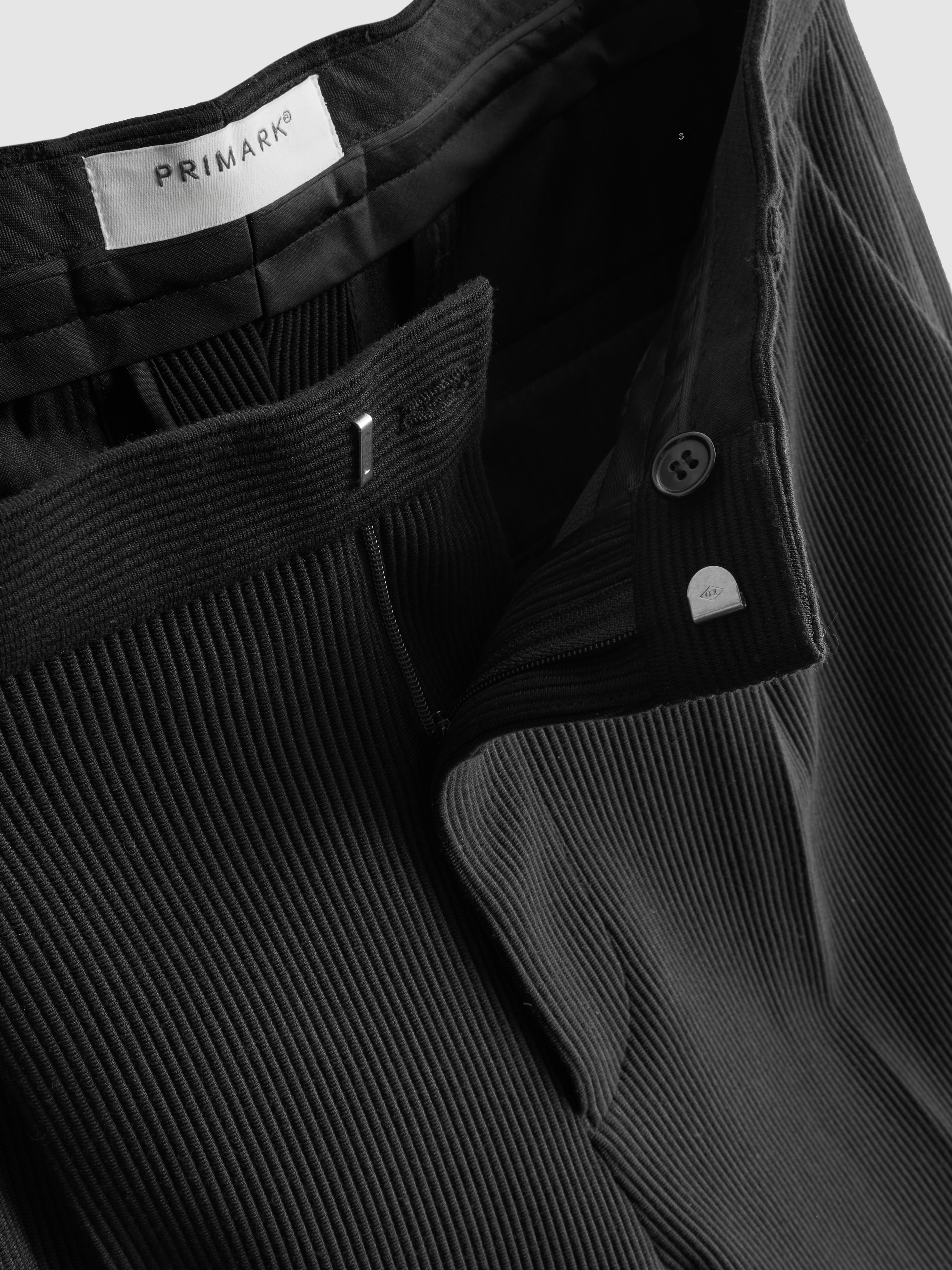 Men's Black The Edit Plisse Pants