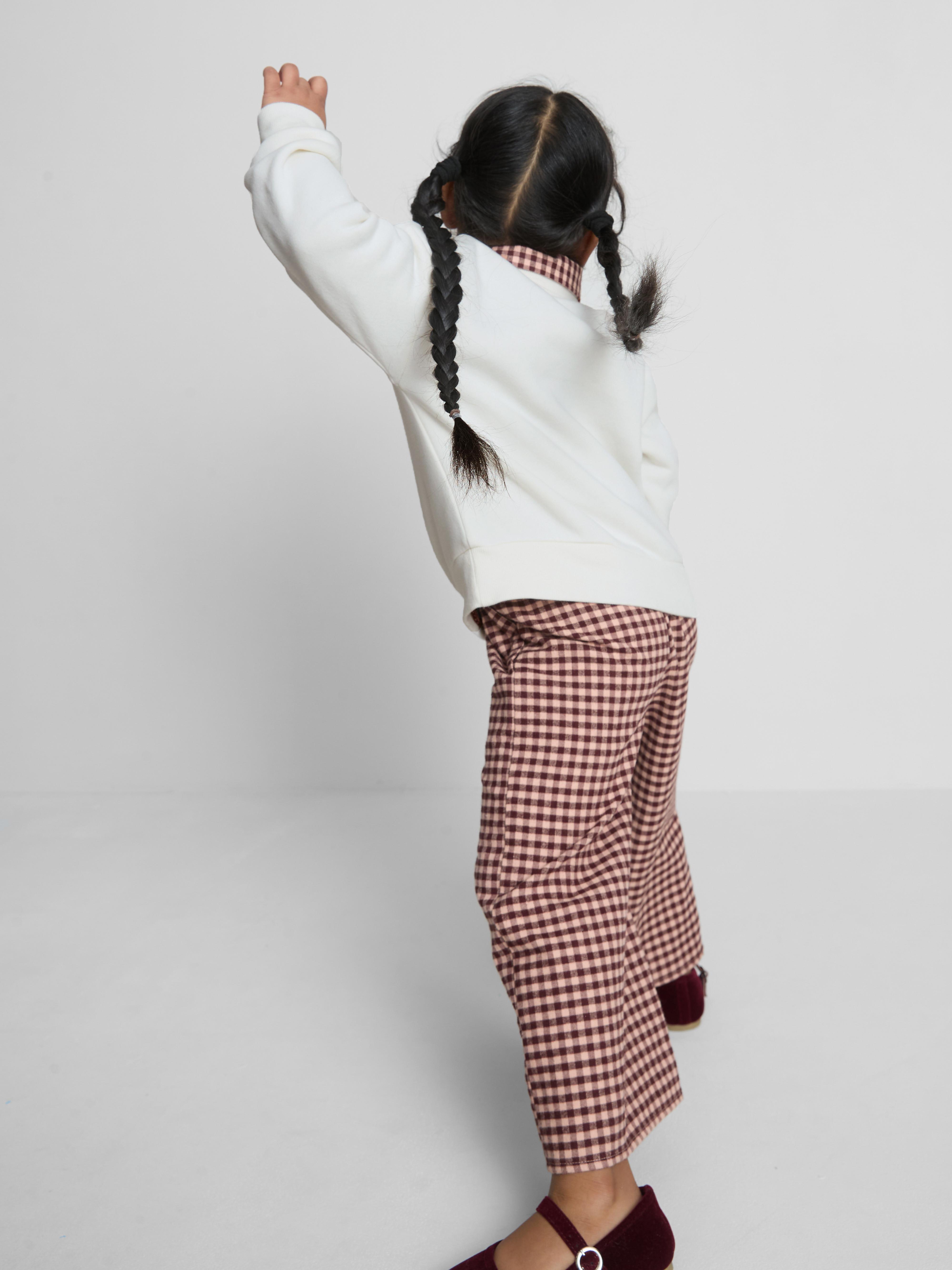 Girls White 1.5-8yrs | Graphic Sweatshirt