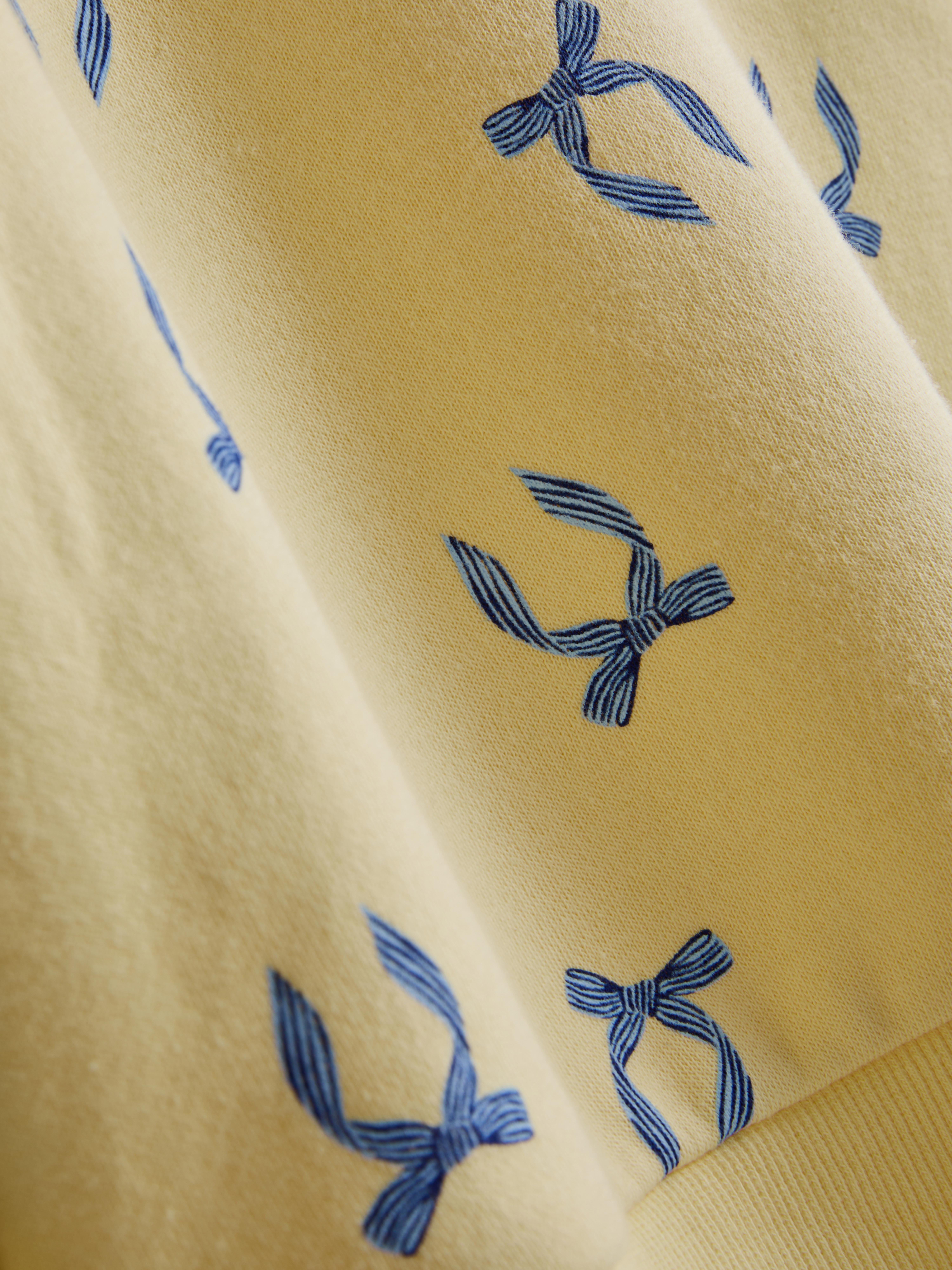 Girls Yellow 1.5-8yrs | Graphic Sweatshirt