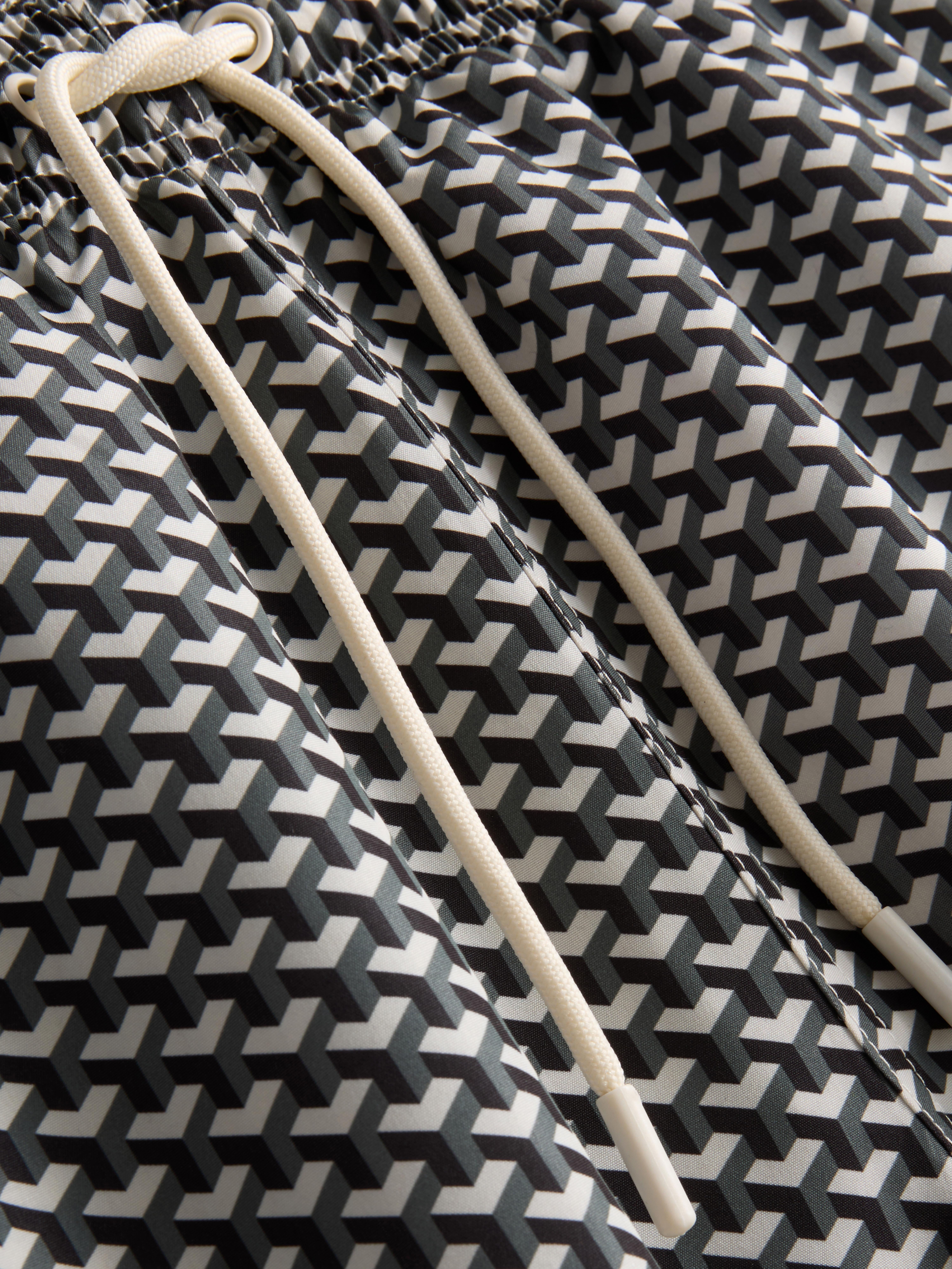 Geometric Swim Shorts