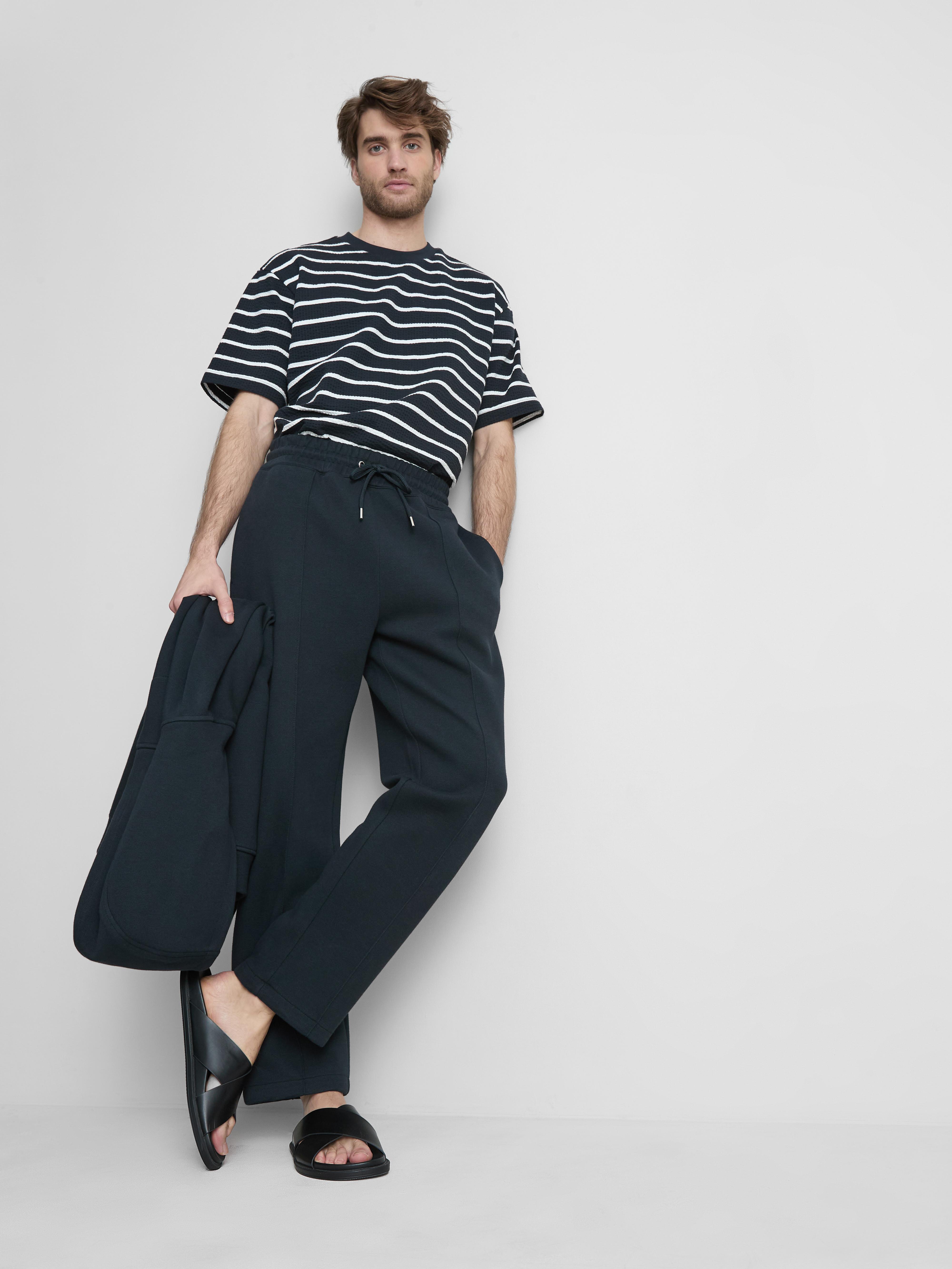 Men's Navy The Edit Polished Joggers