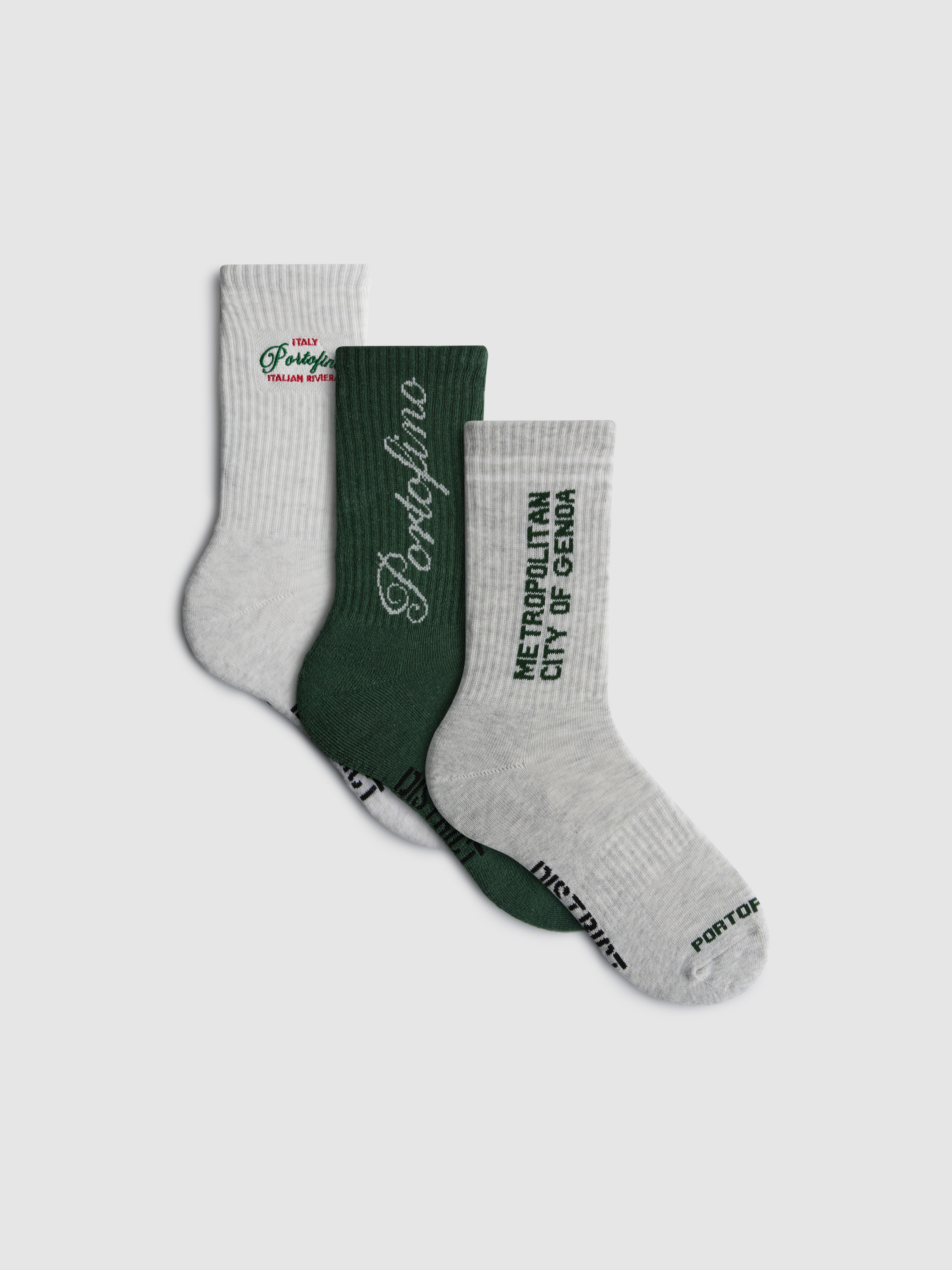 Pack de 3 pares de calcetines «City District»