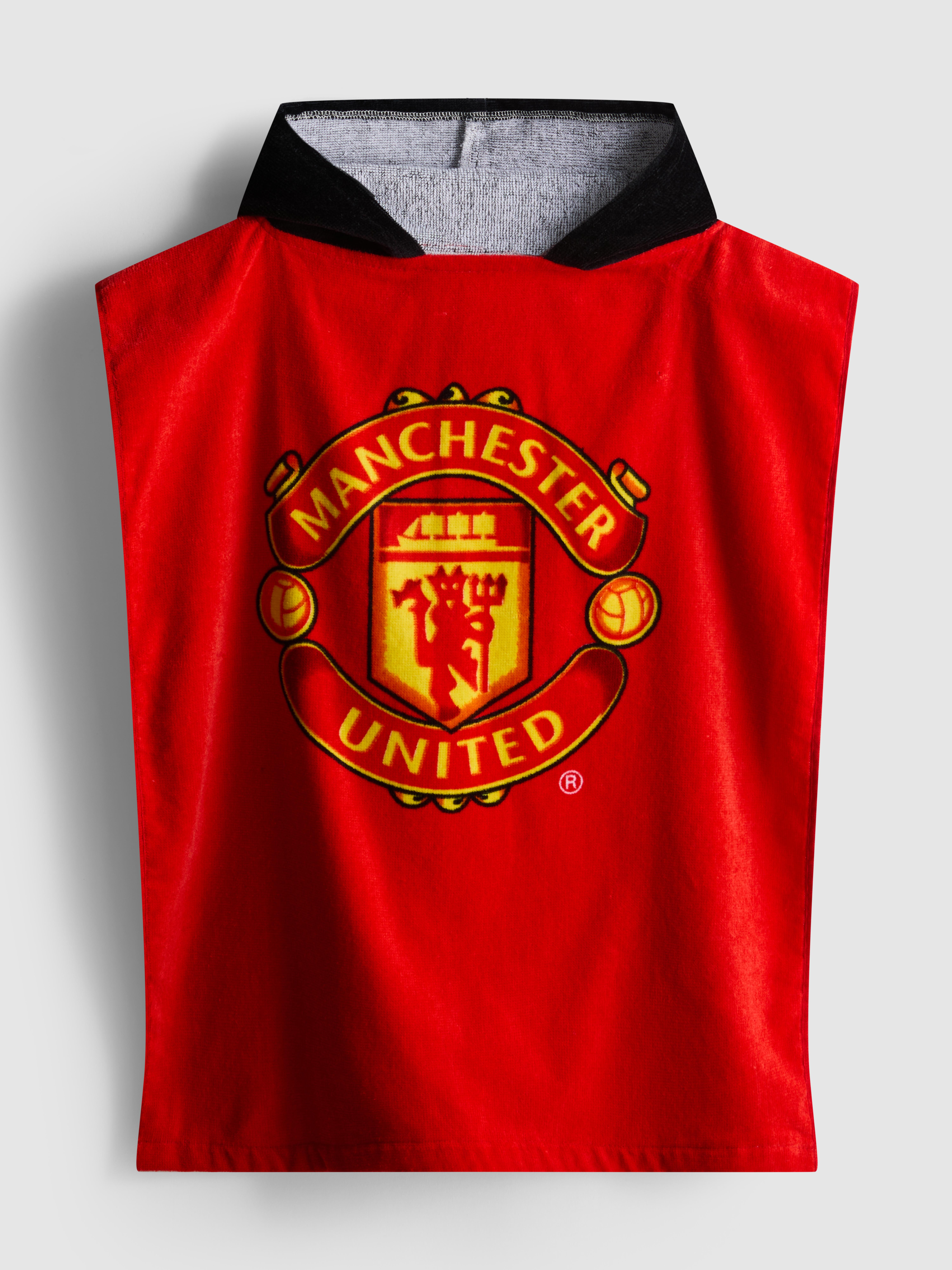 Manchester United F.C. Hooded Towelling Poncho