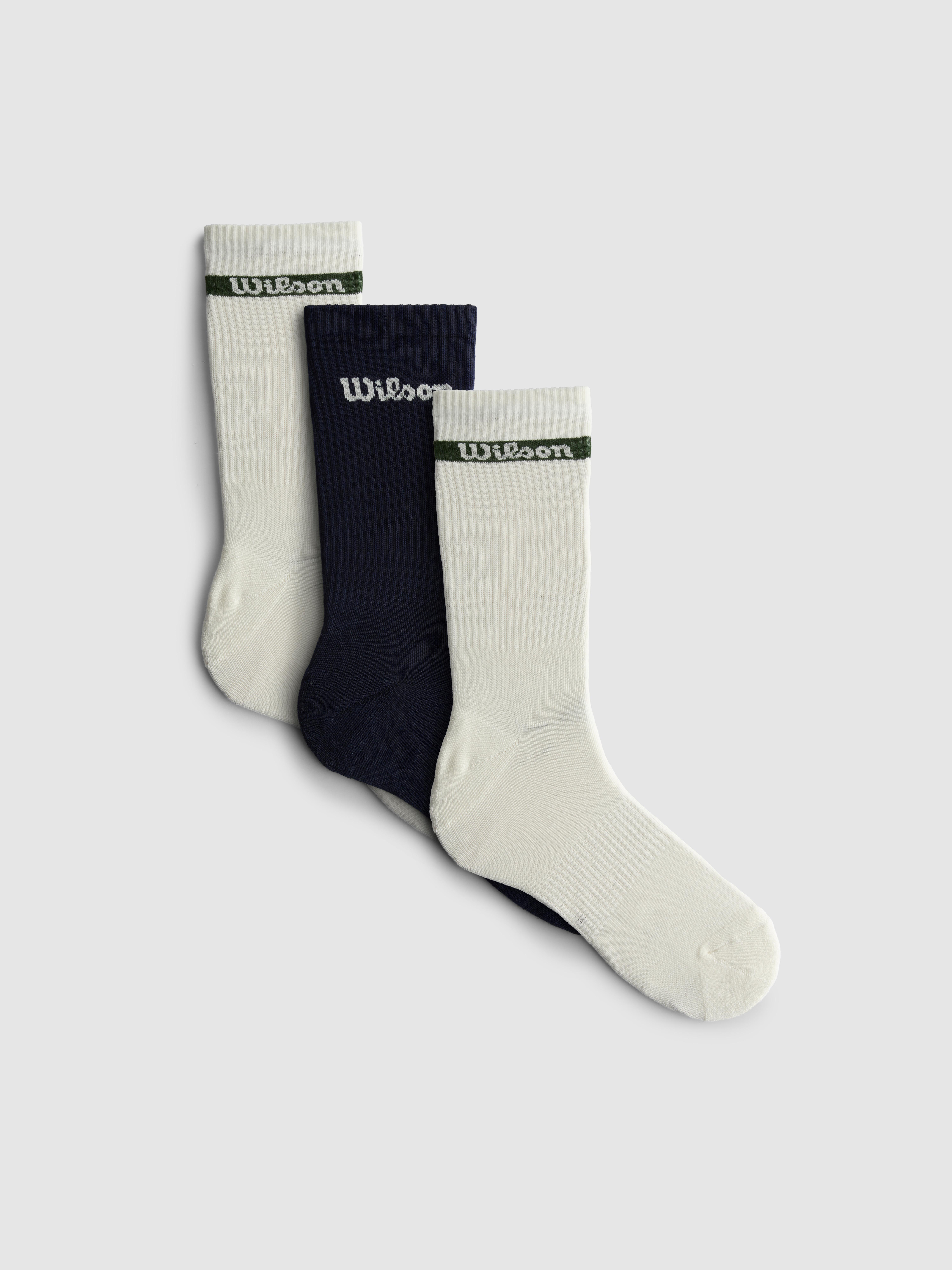 3pk Wilson Sports Socks
