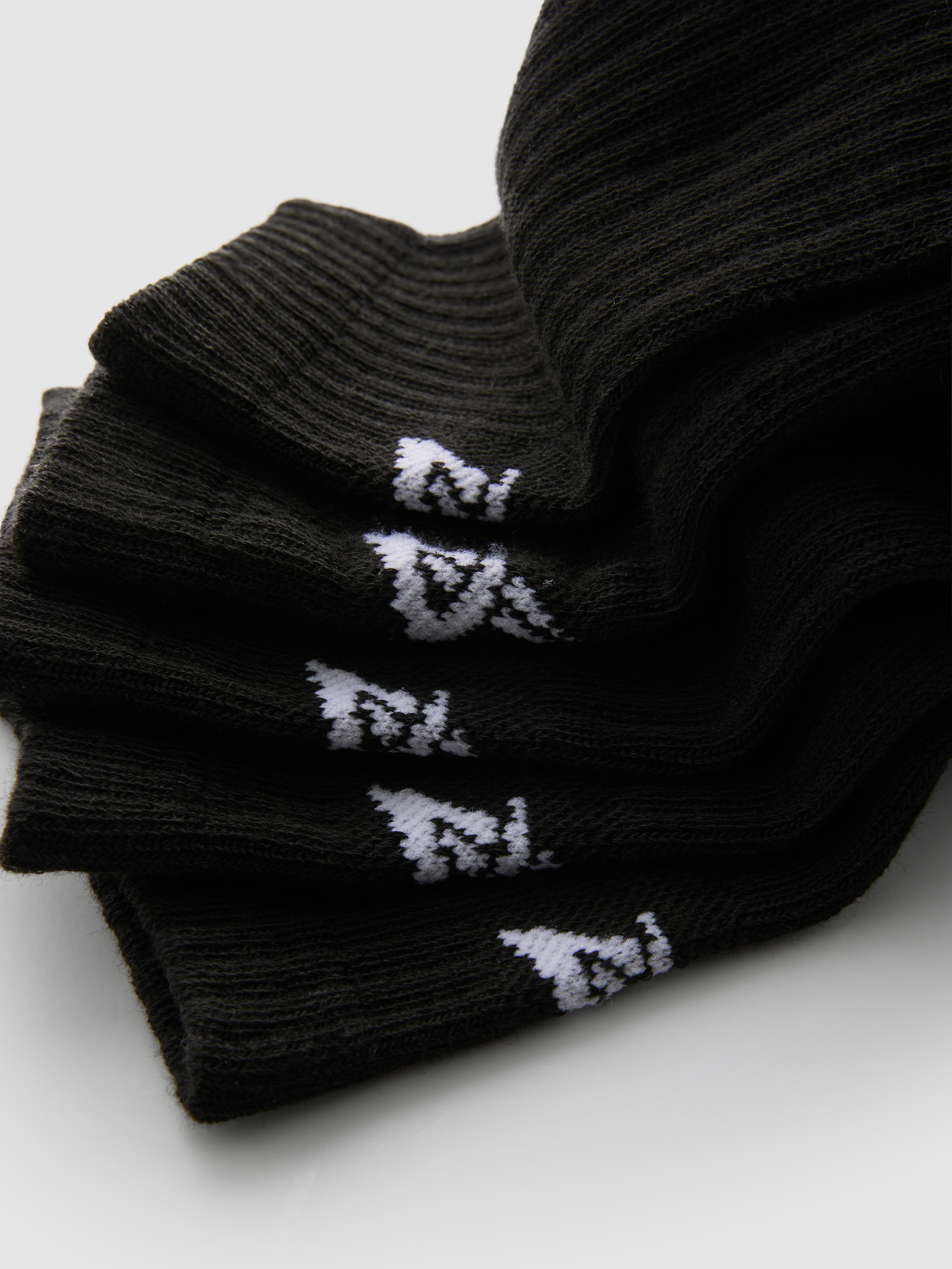 Pack de 5 pares de calcetines tobilleros