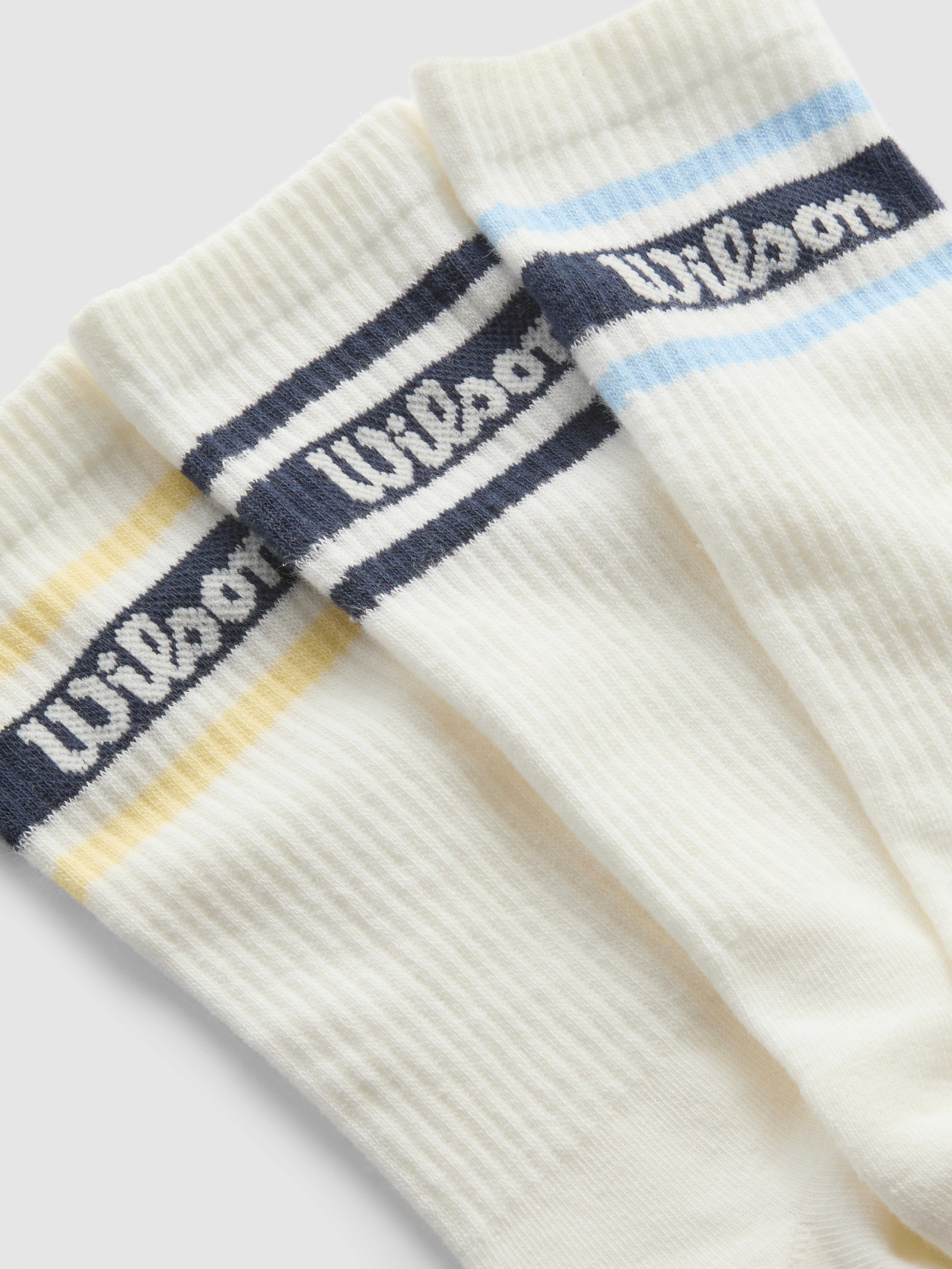 3pk Wilson Sports socks