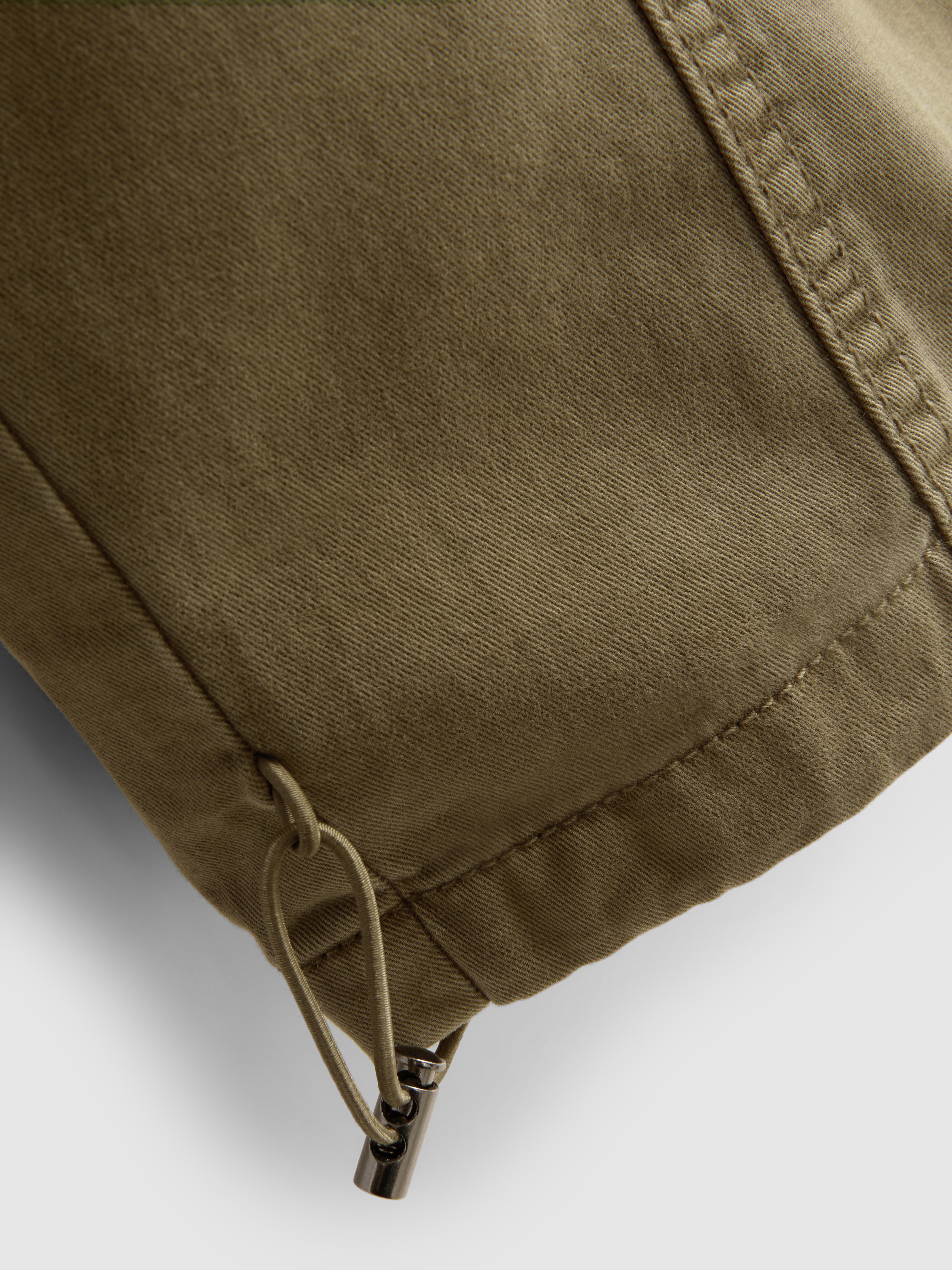 Wide Leg Seam Detail Utility Pants