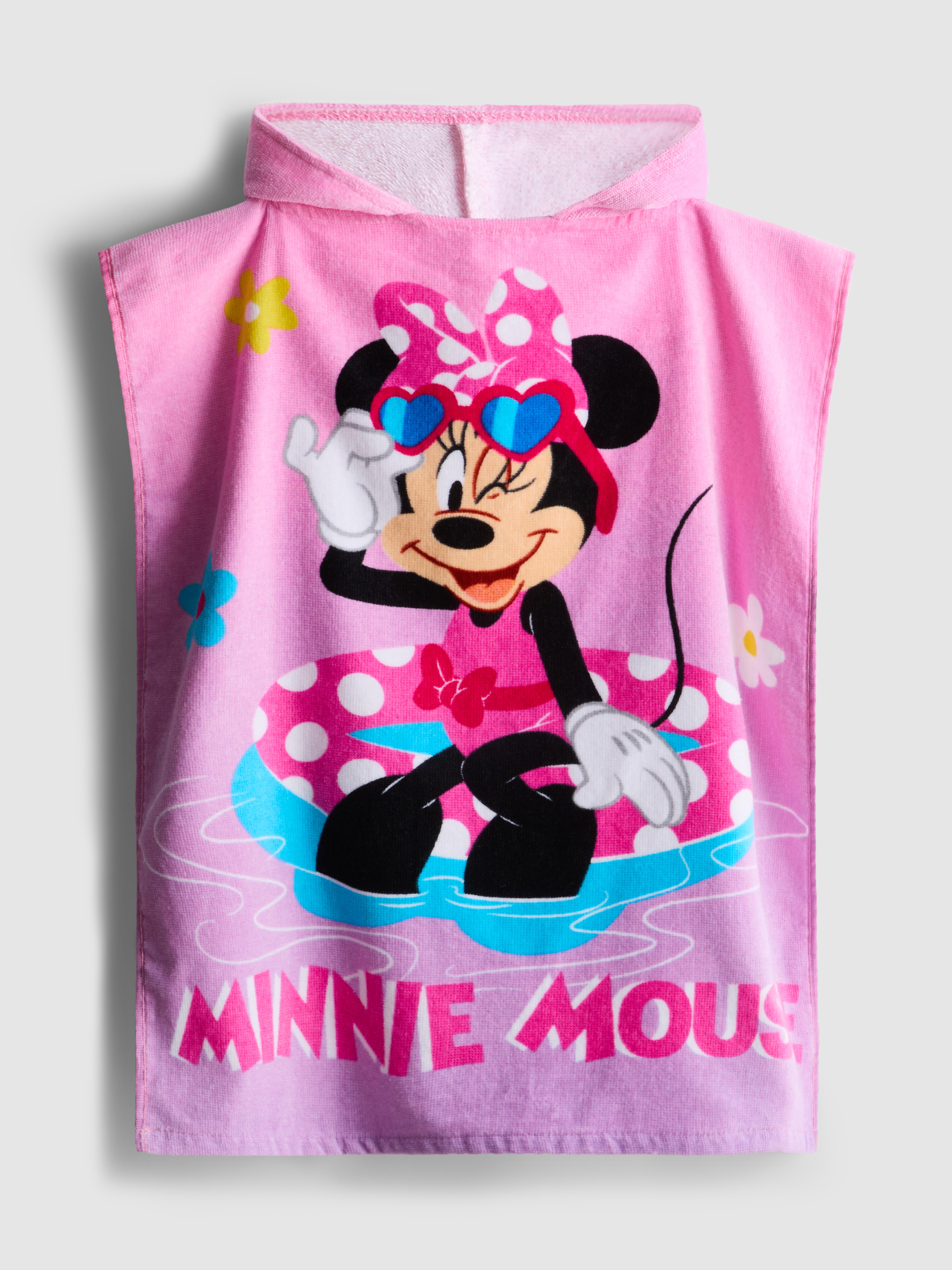 Pončo Disney Minnie Mouse a Daisy Duck s kapucí