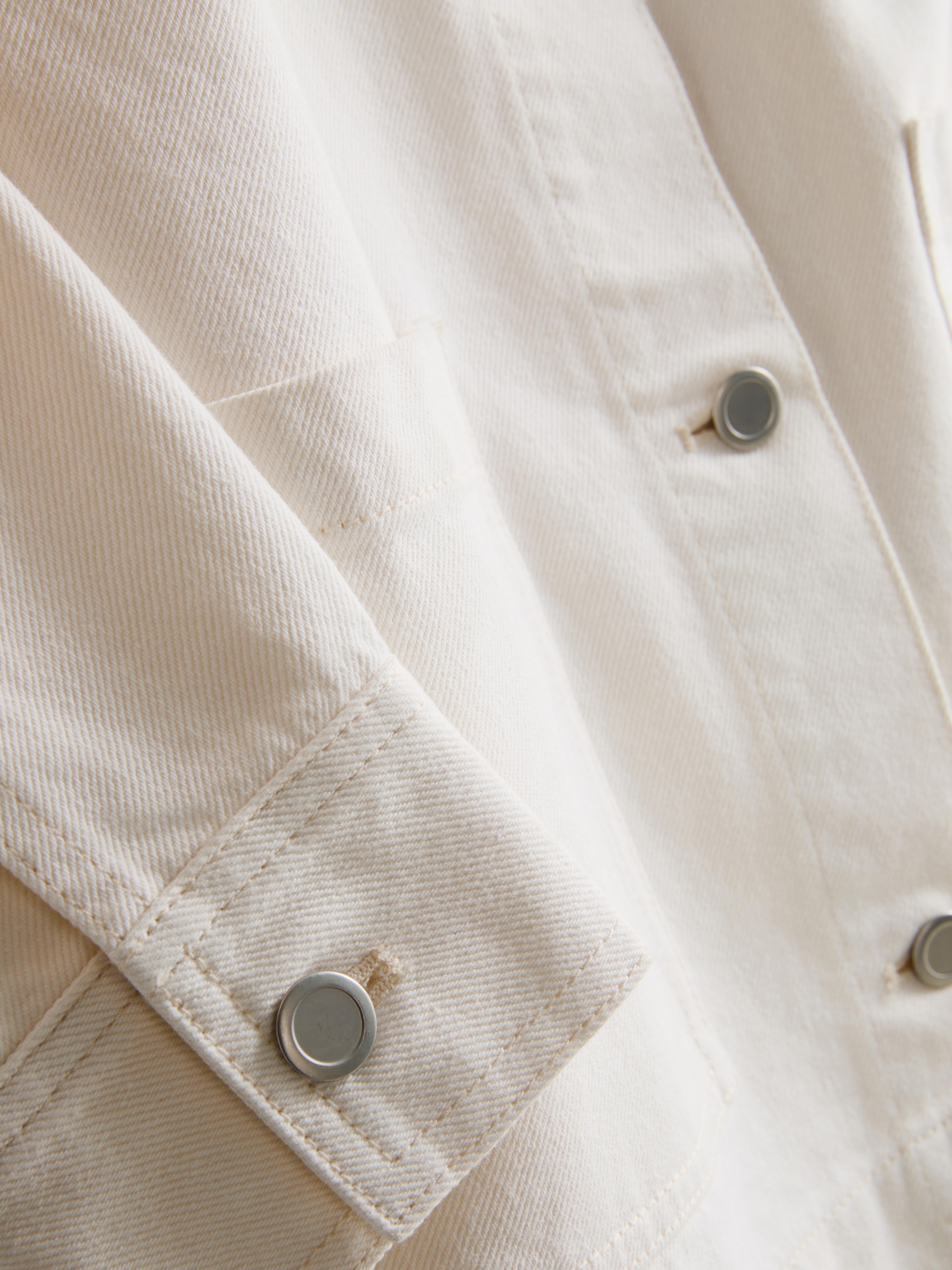 Cotton Patch Pocket Denim Jacket