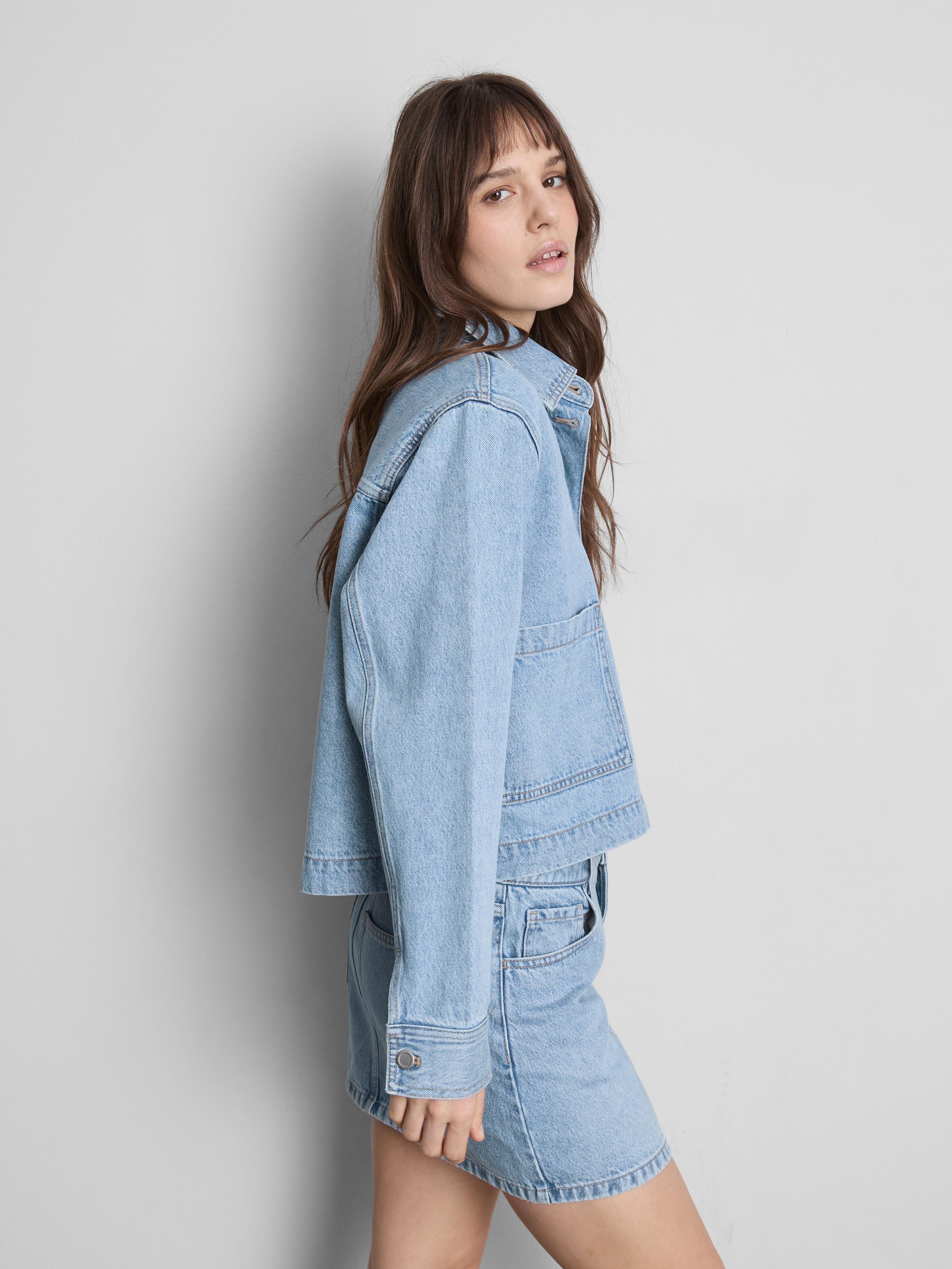 Cotton Patch Pocket Denim Jacket