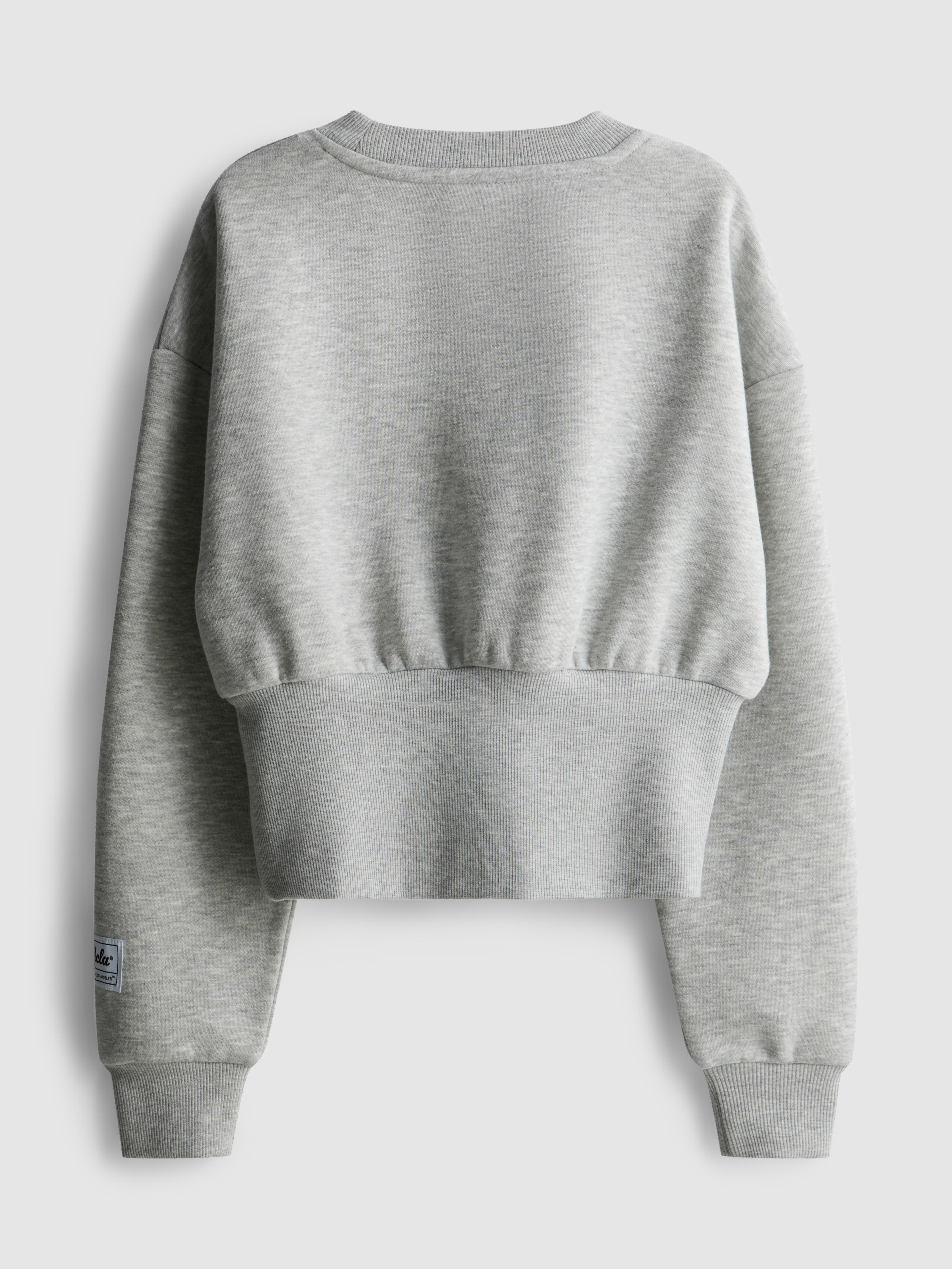 Girls Gray Heather 7-15yrs | UCLA Sweatshirt