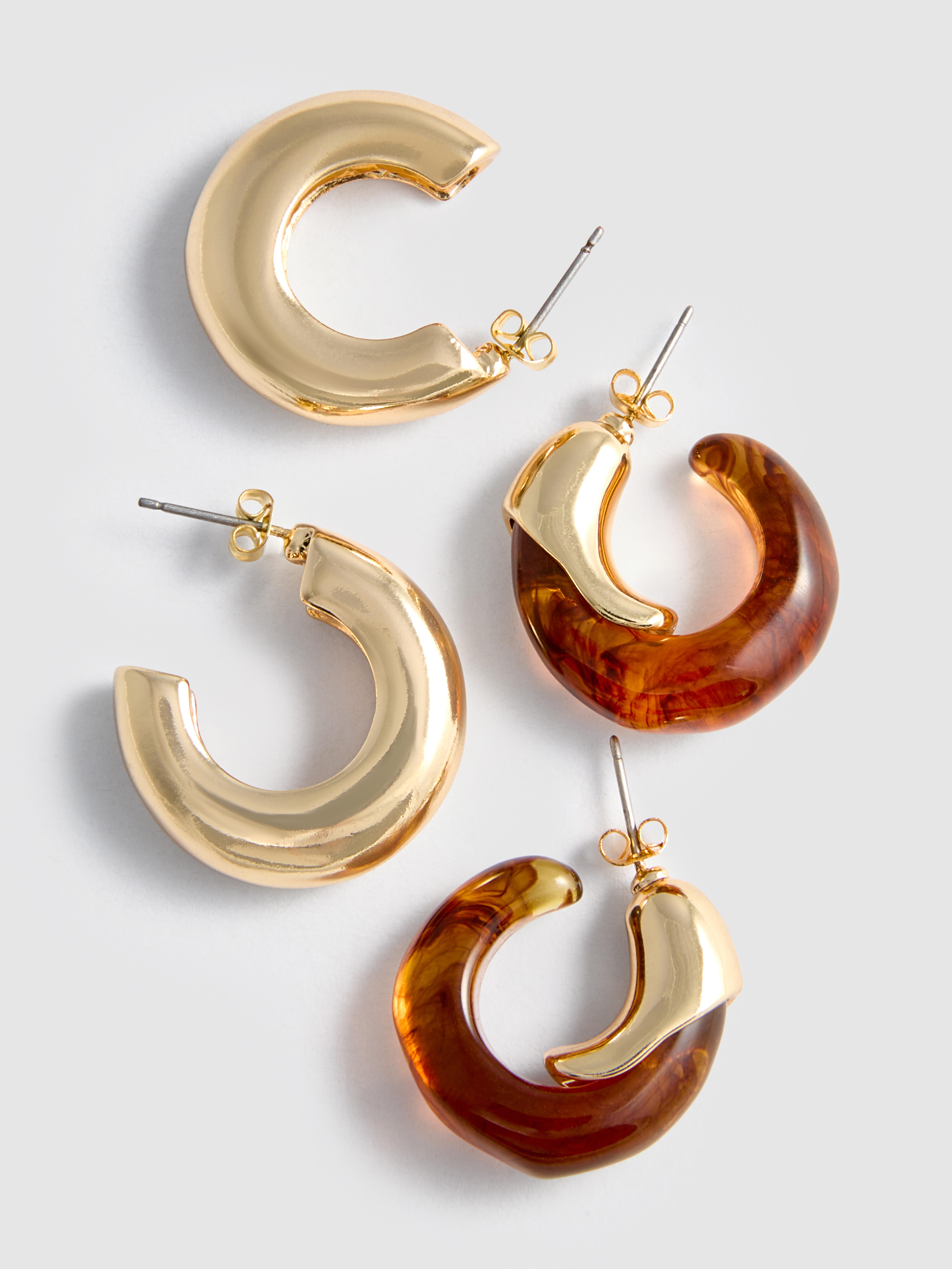 2pk Resin Hoops