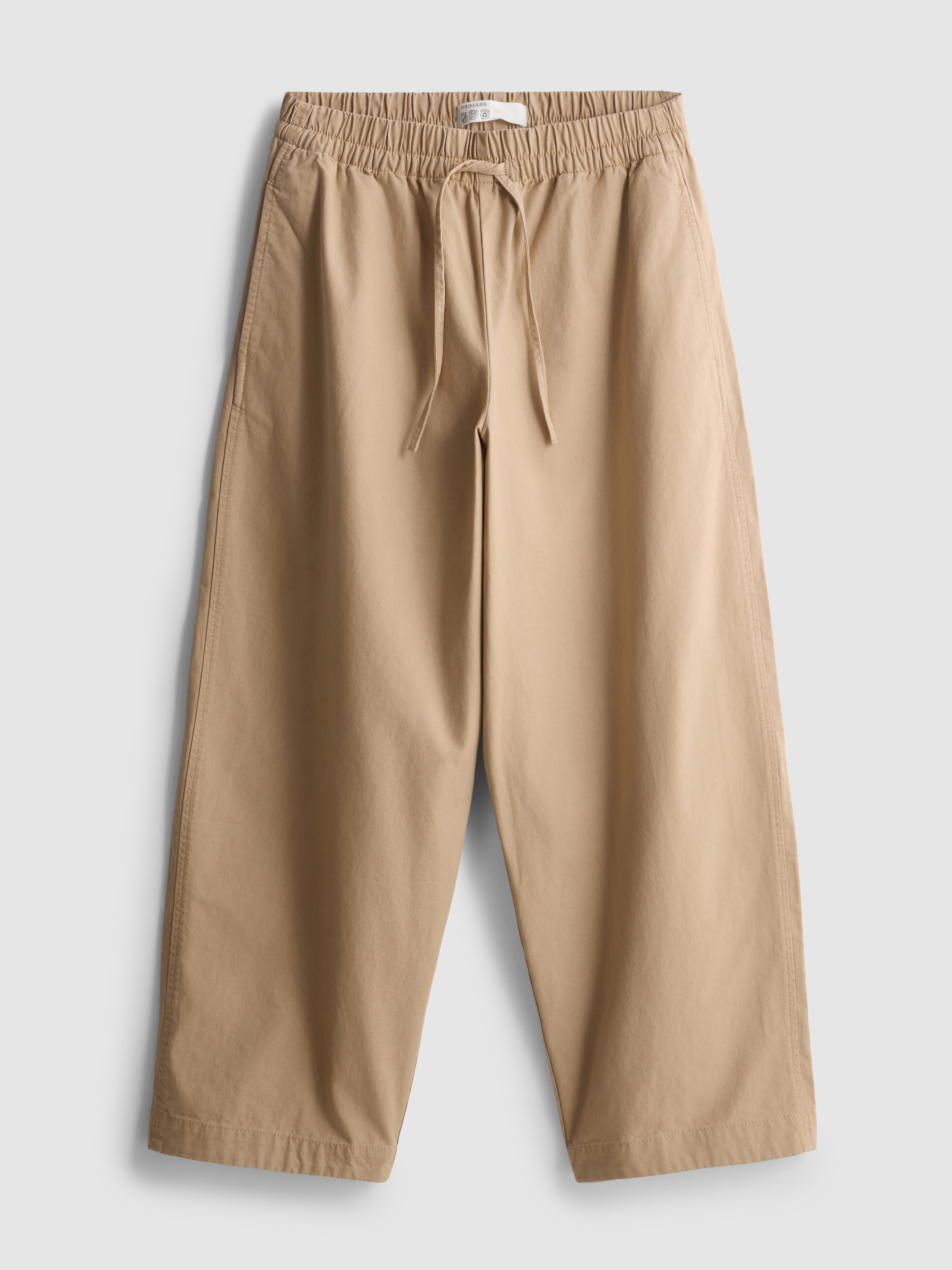 Pantaloni barrel casual