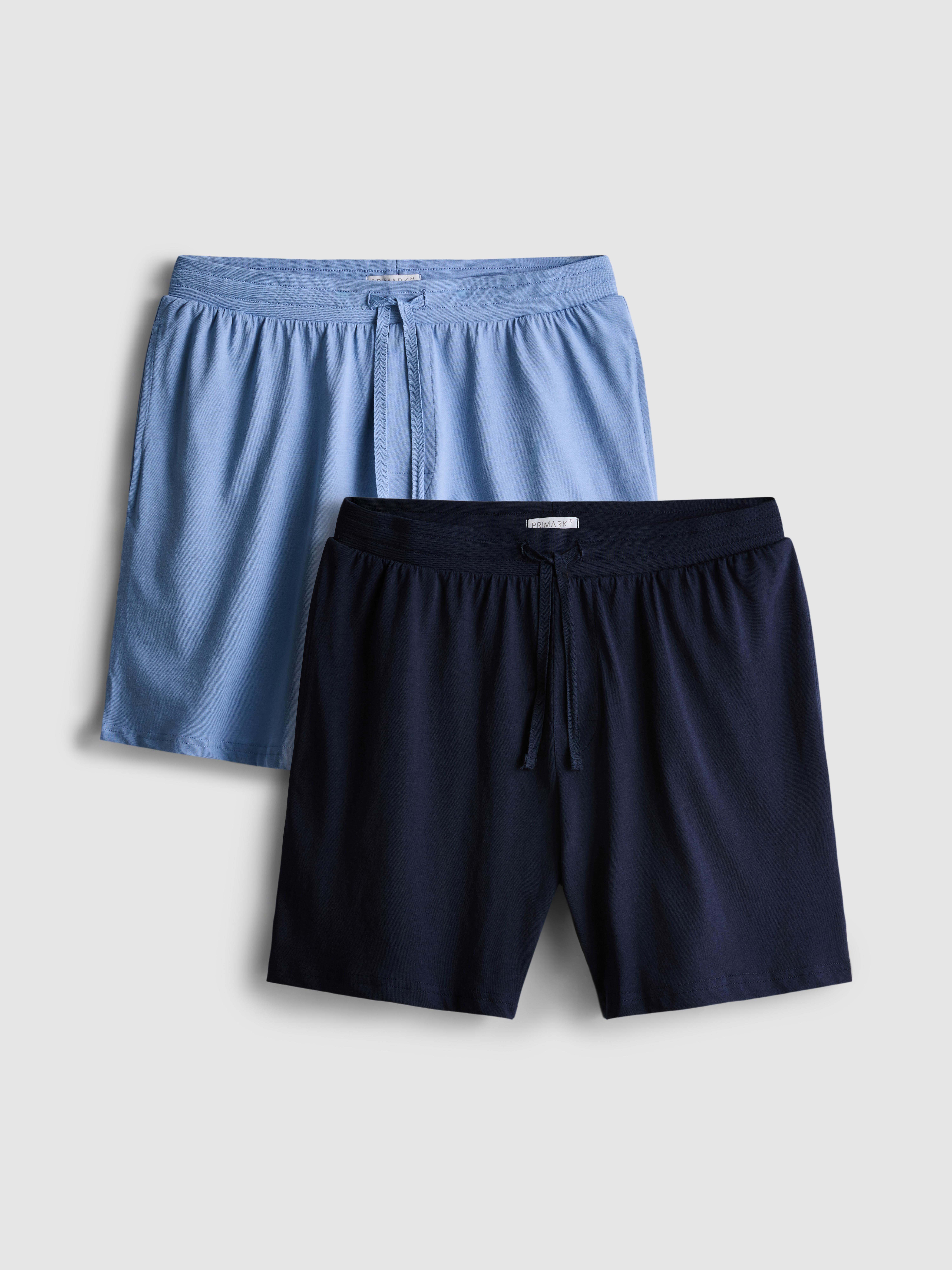 2pk Drawstring Pyjama Shorts