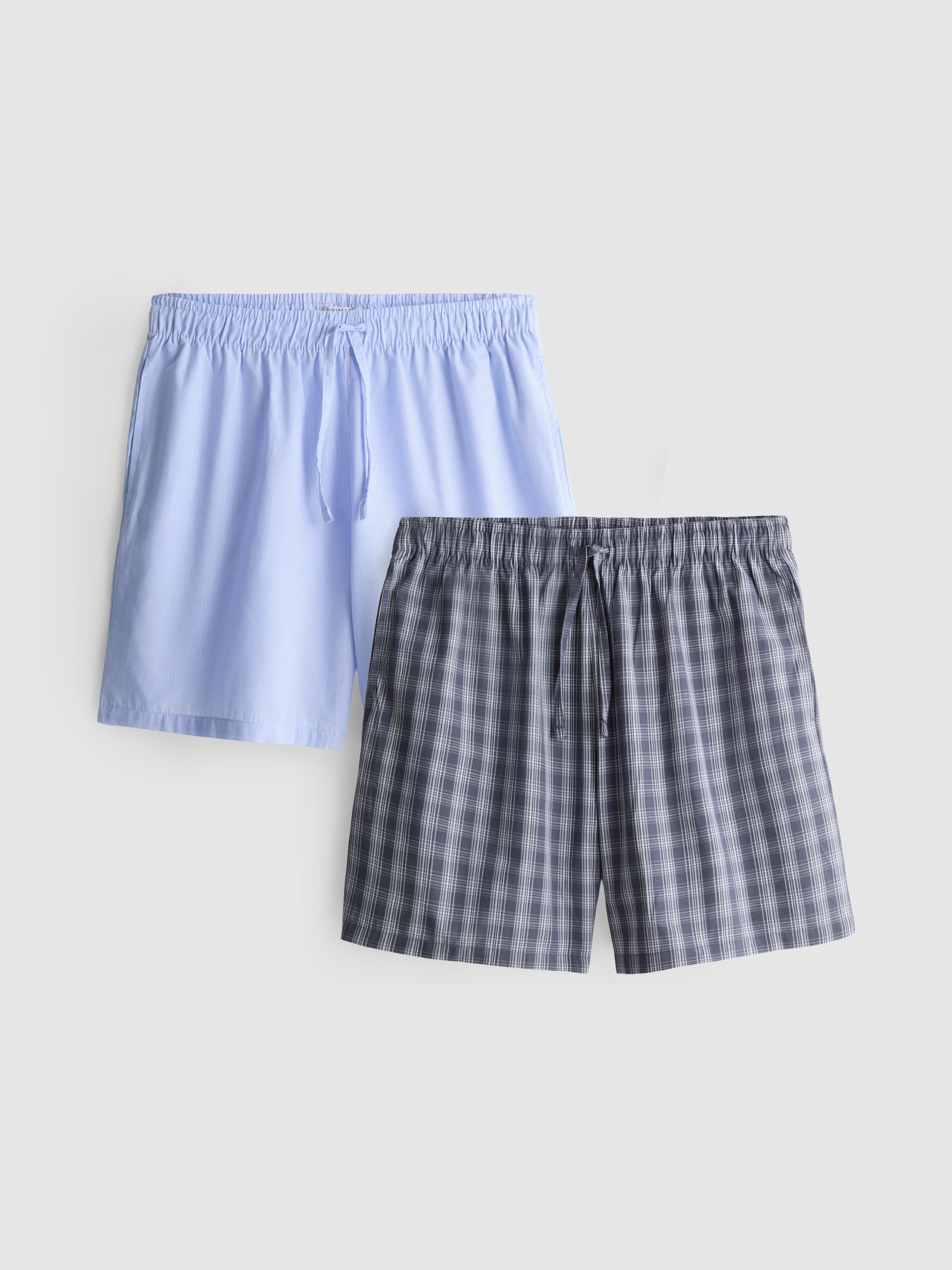 Lot de 2 shorts tissés