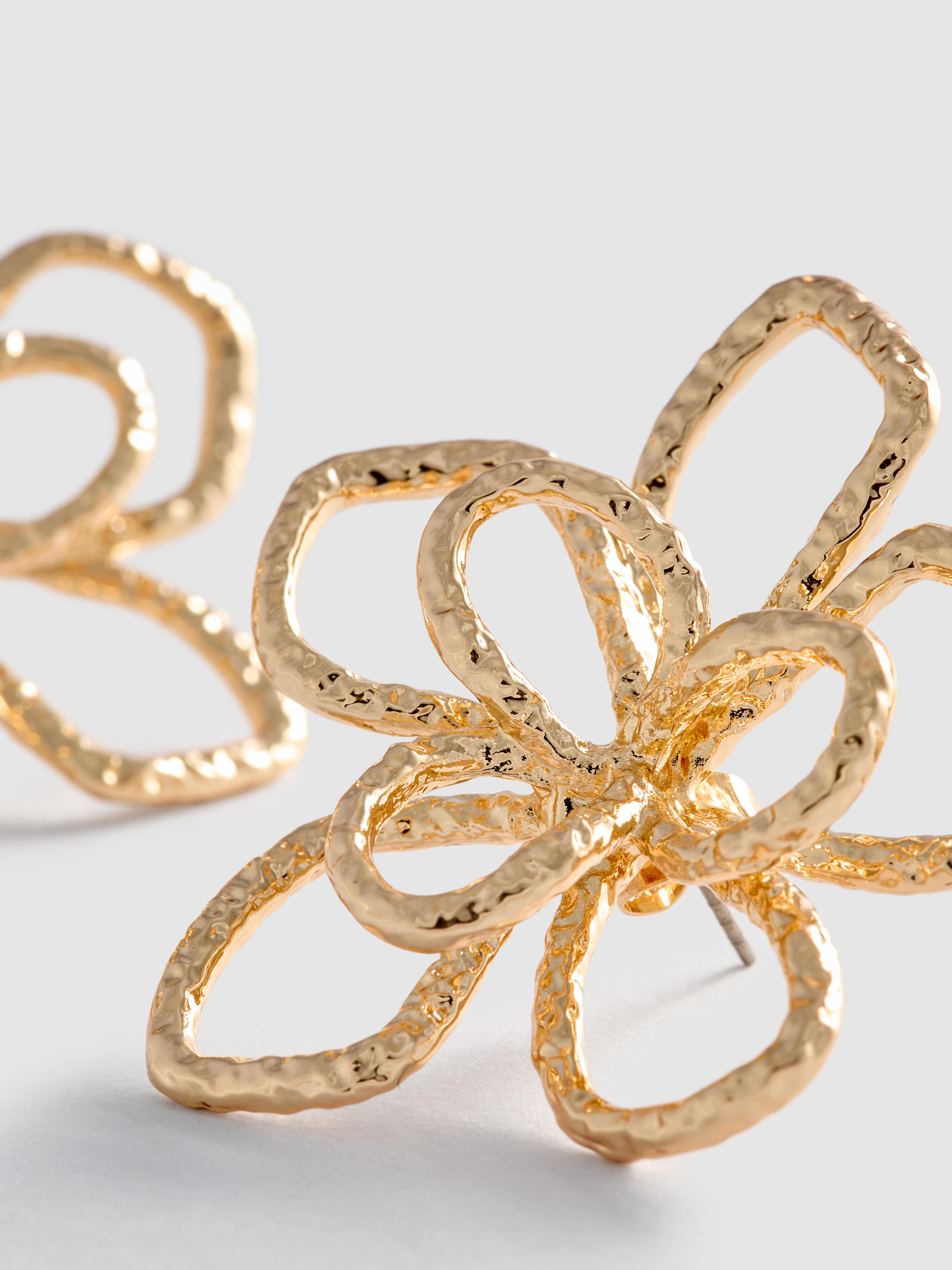 Floral Stud Earrings