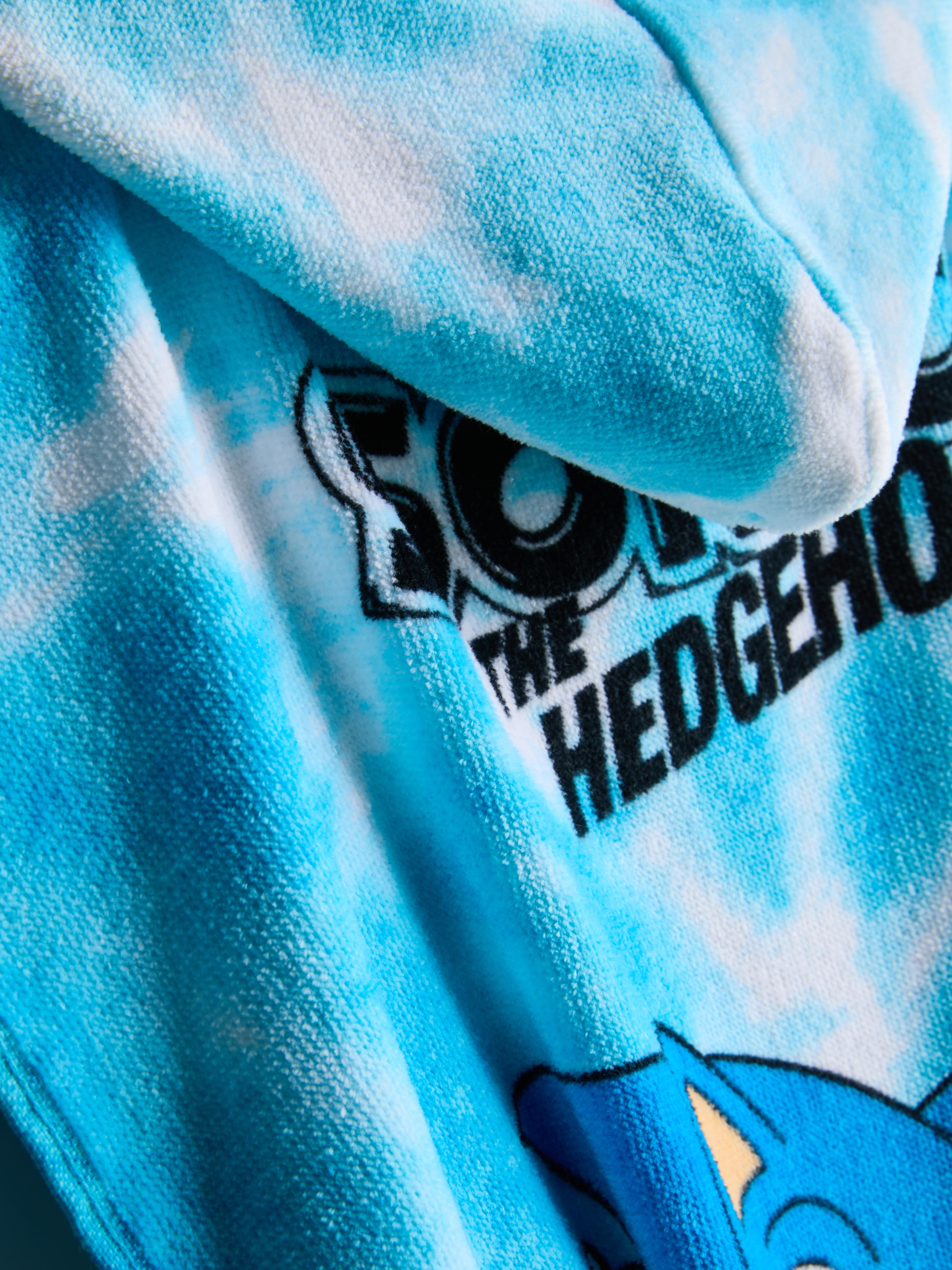 Sonic the Hedgehog Hooded Toweling Poncho