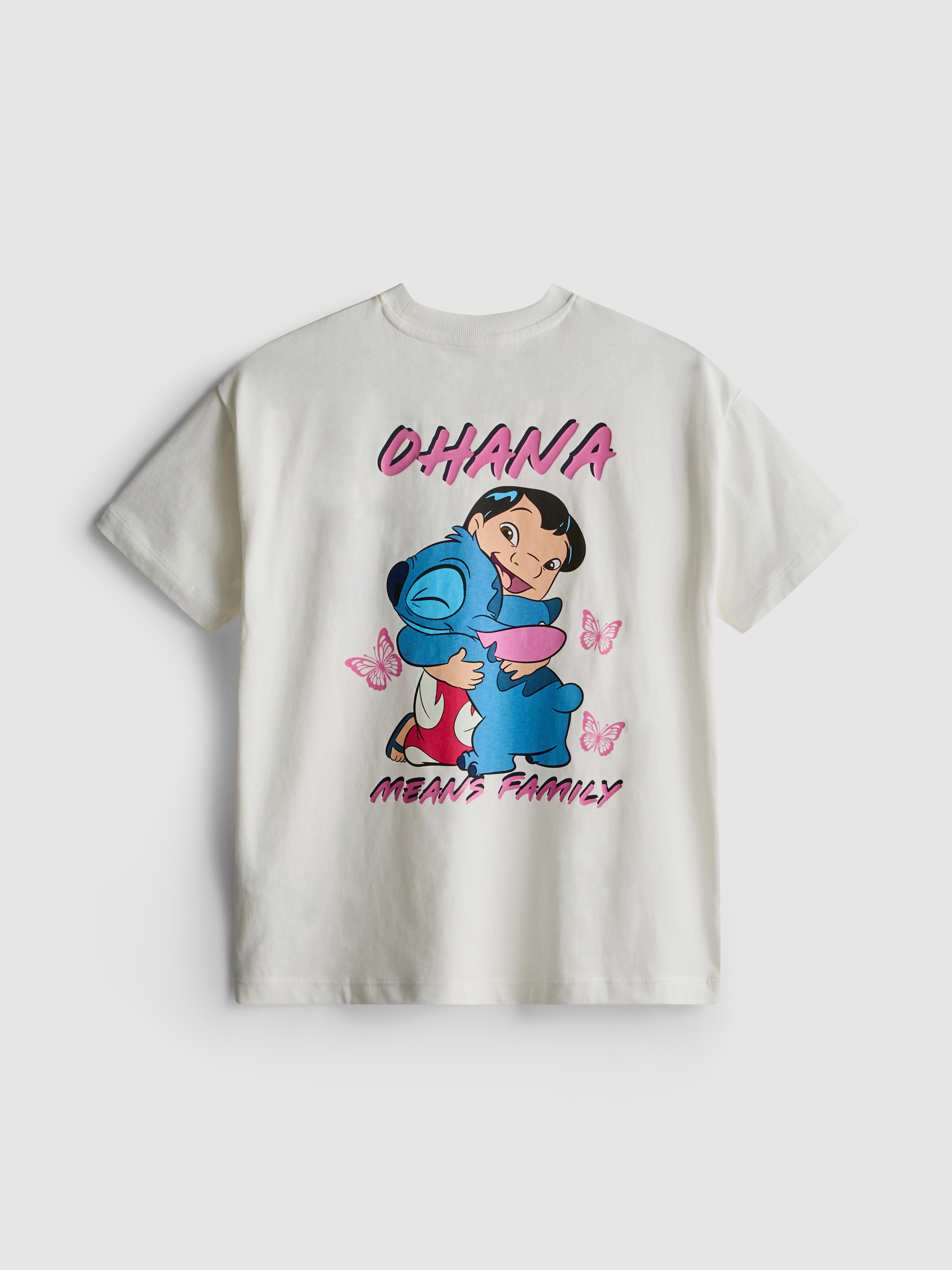 Girls White 7-15yrs | Disney’s Stitch T-Shirt