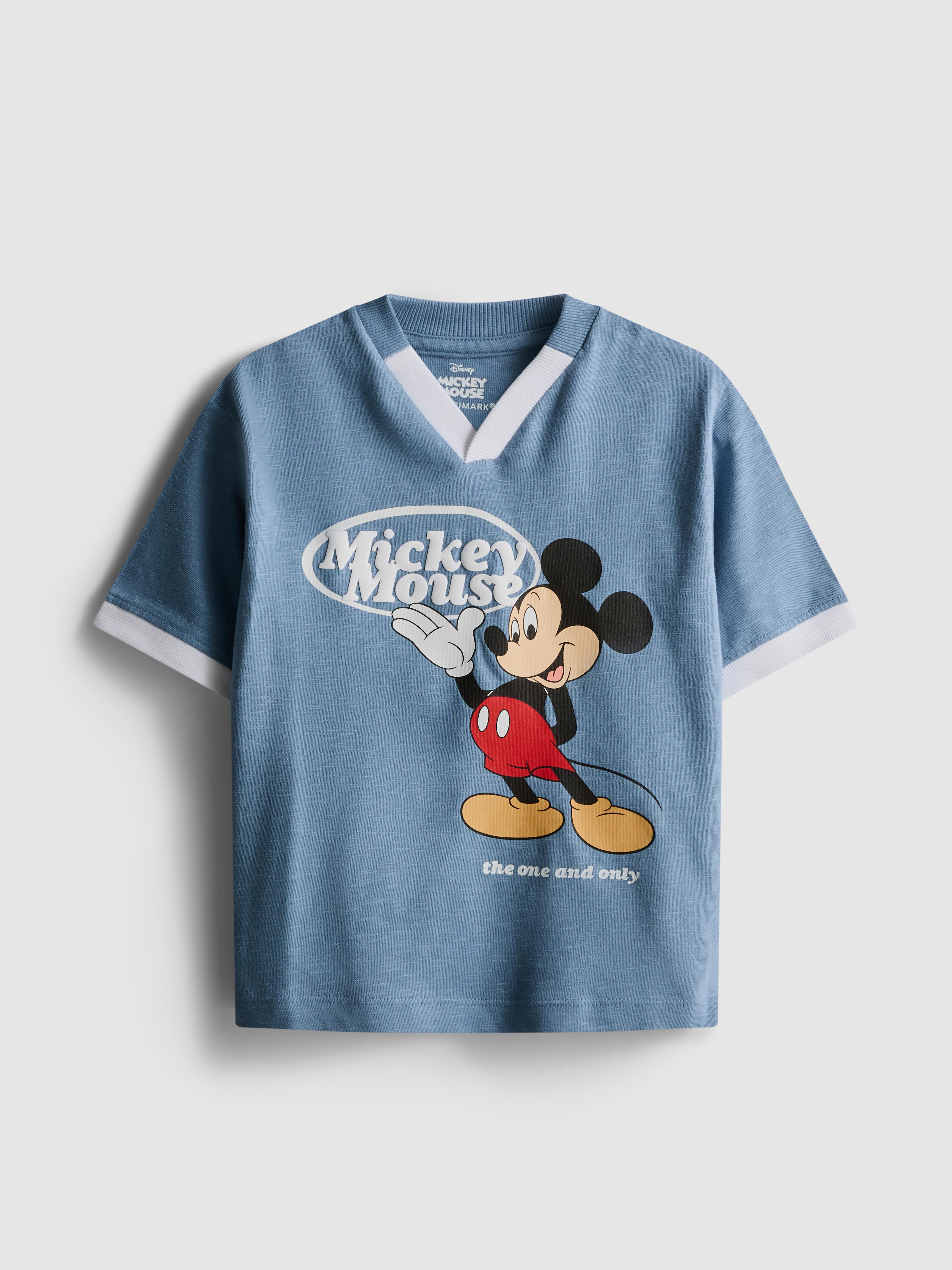 1.5-8yrs | Disney’s Mickey Mouse Slub T-Shirt