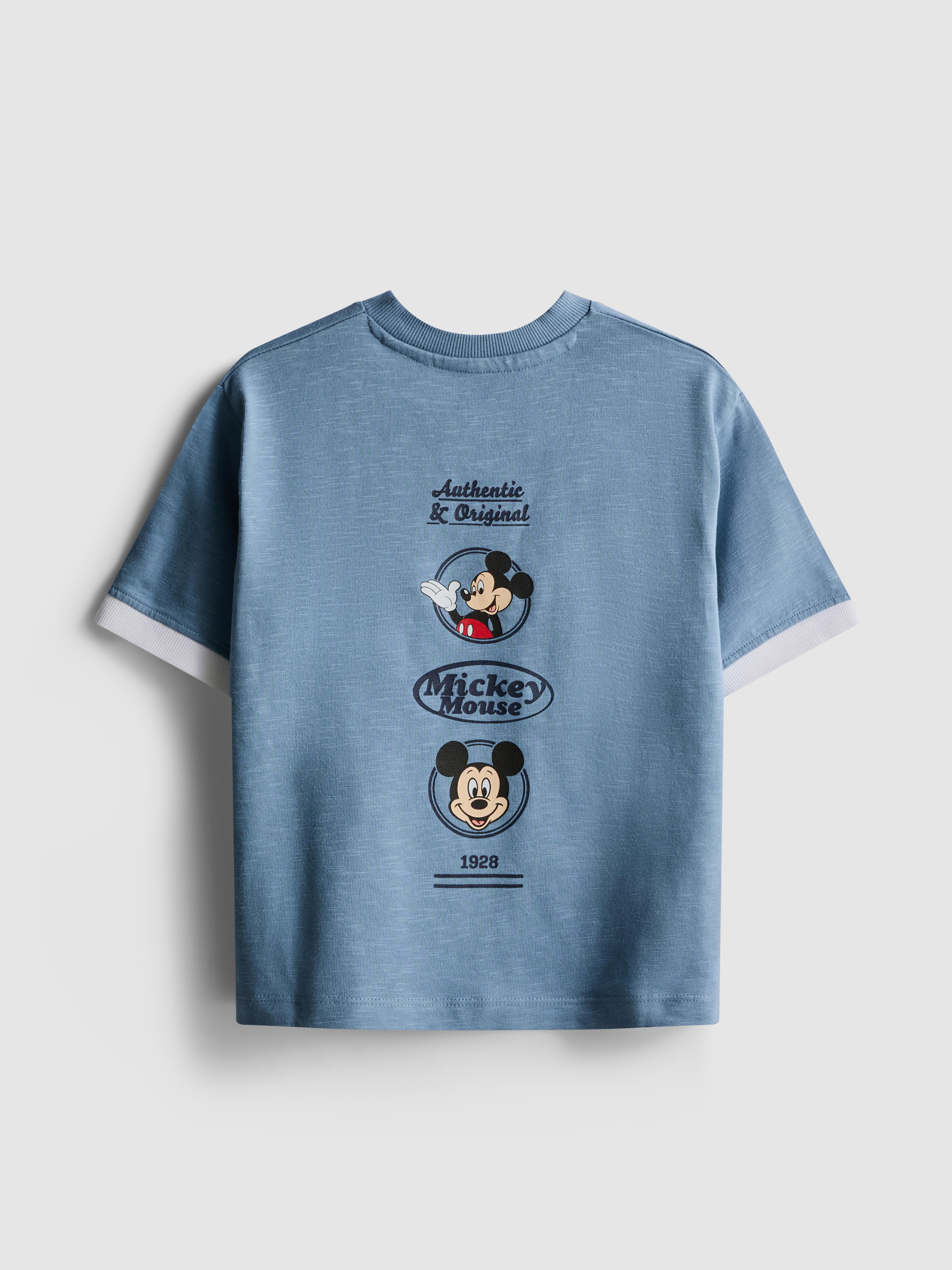 1.5-8yrs | Disney’s Mickey Mouse Slub T-Shirt