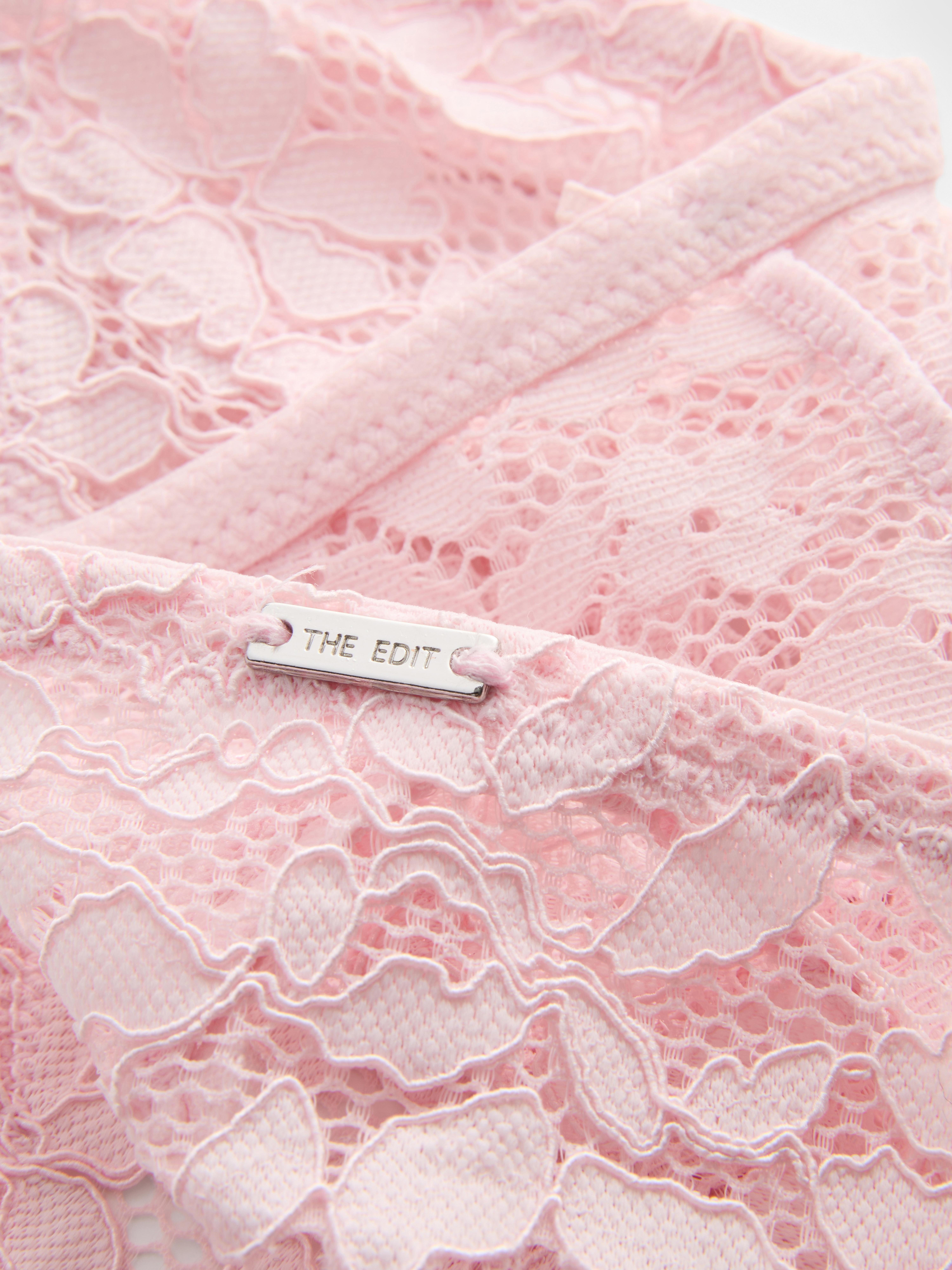 String van gebloemd kant The Edit