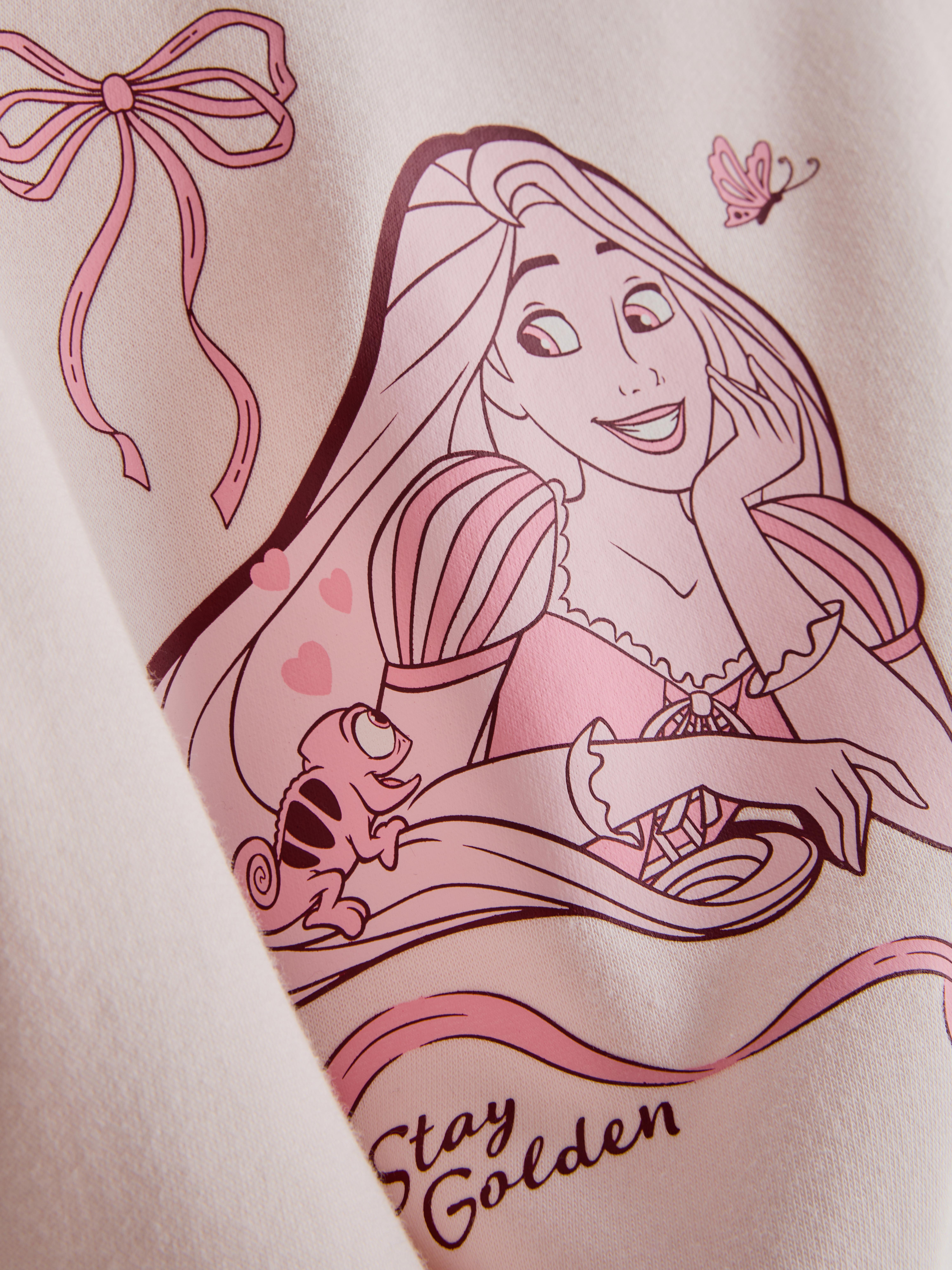 Girls Light Pink 1.5-8yrs | Disney’s Tangled Sweatshirt