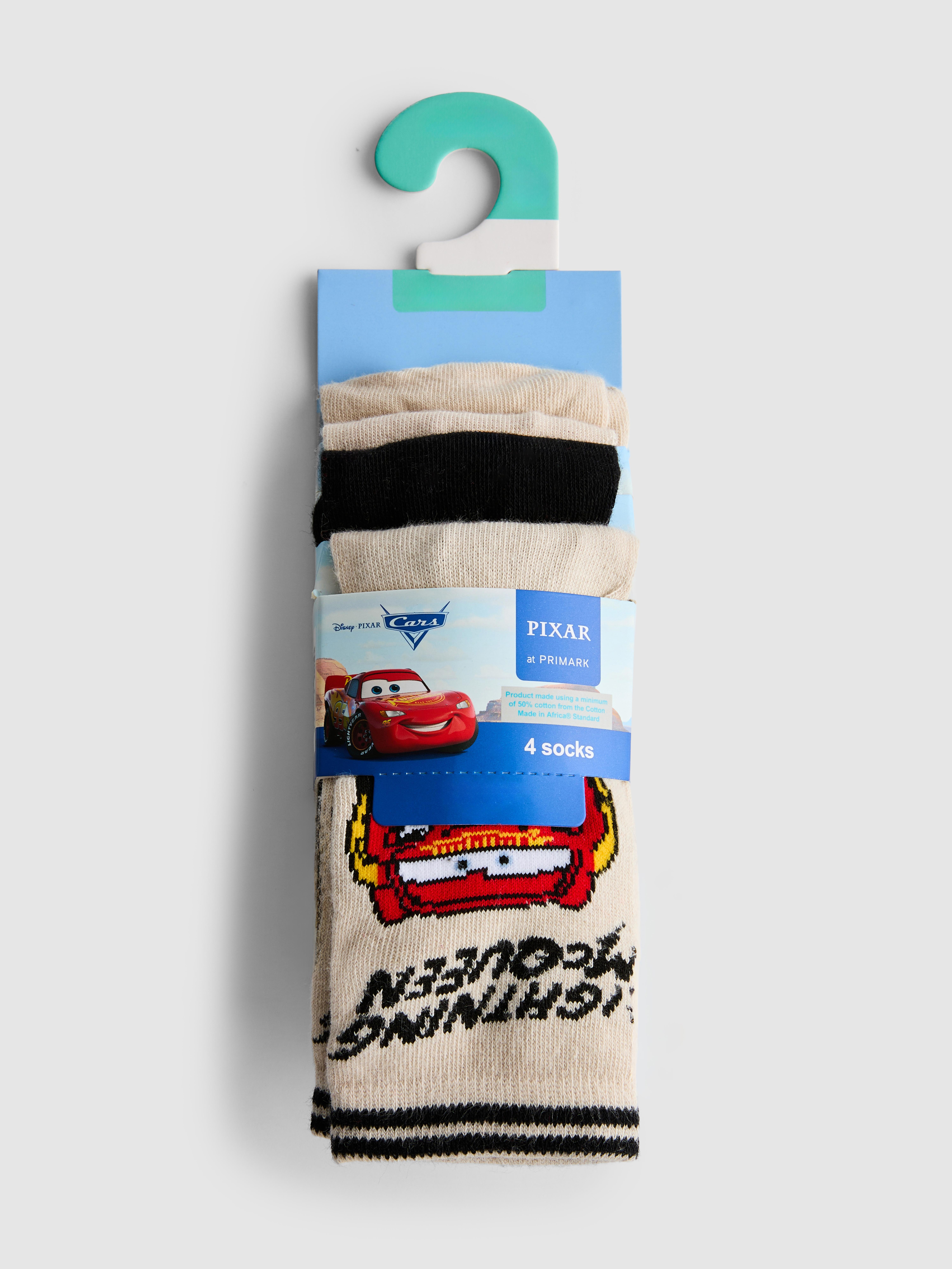 4pk Disney Pixar’s Cars Ankle Socks