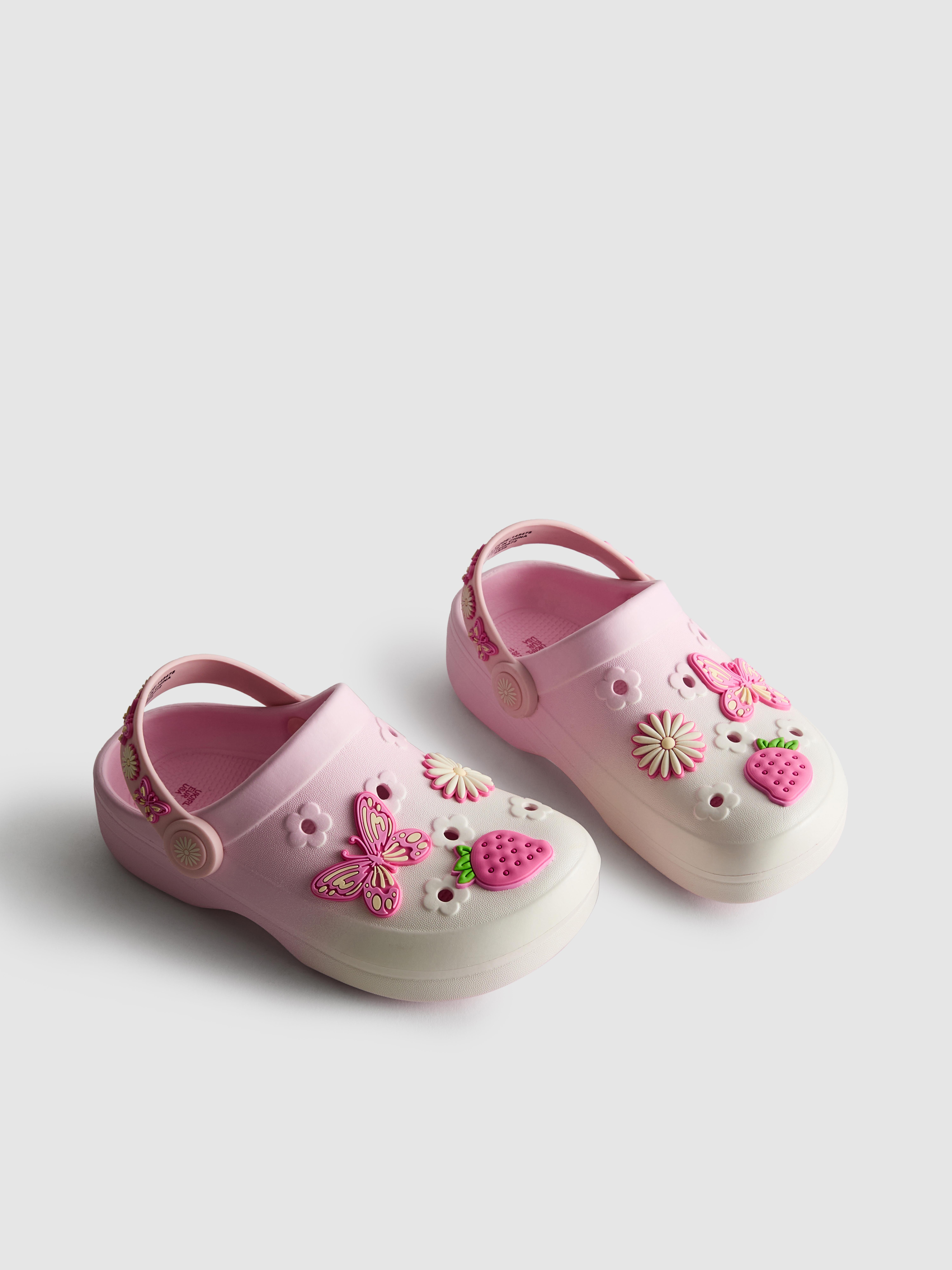 Ombré Butterfly Clogs