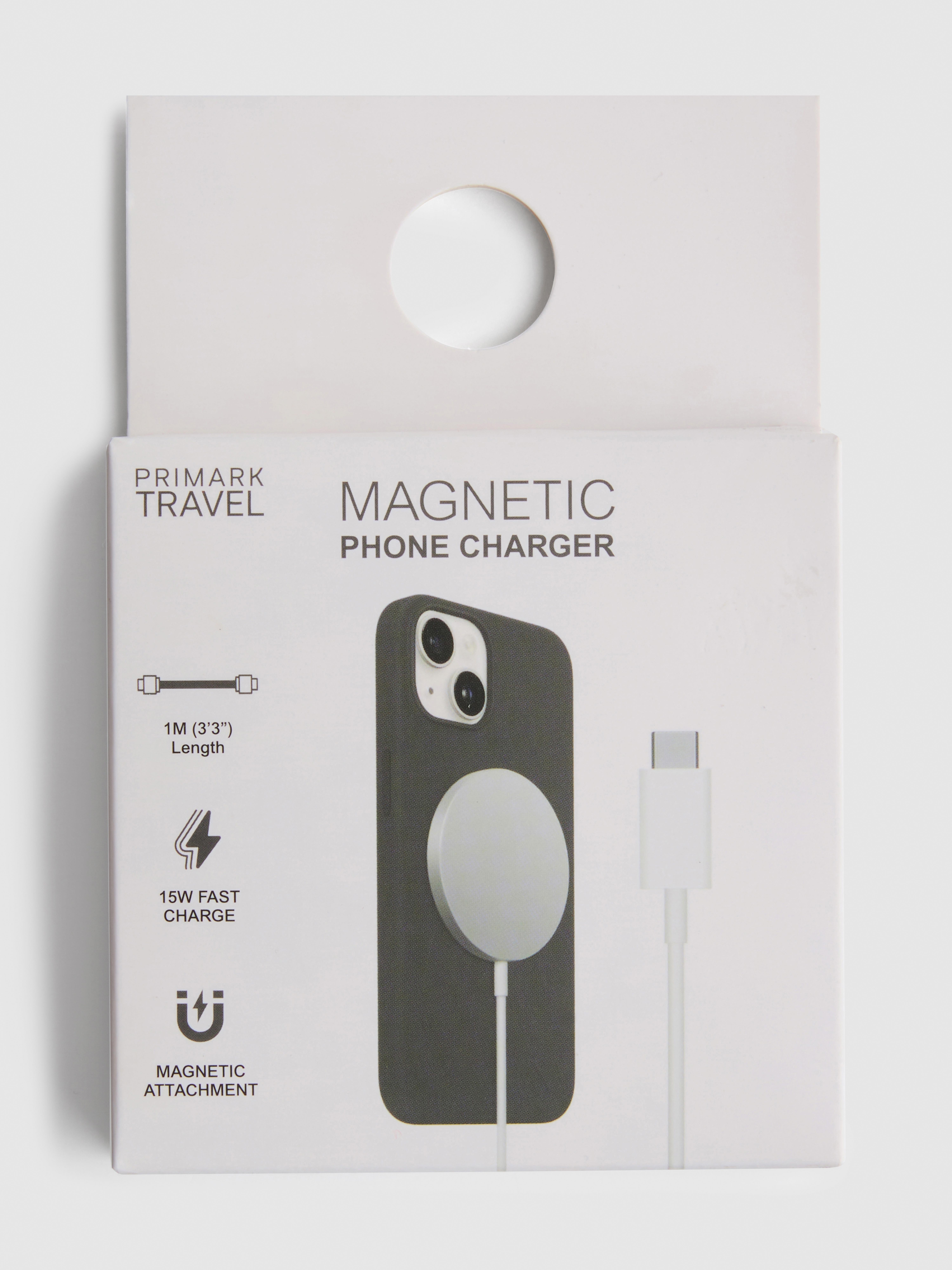 Caricabatterie per smartphone magnetico