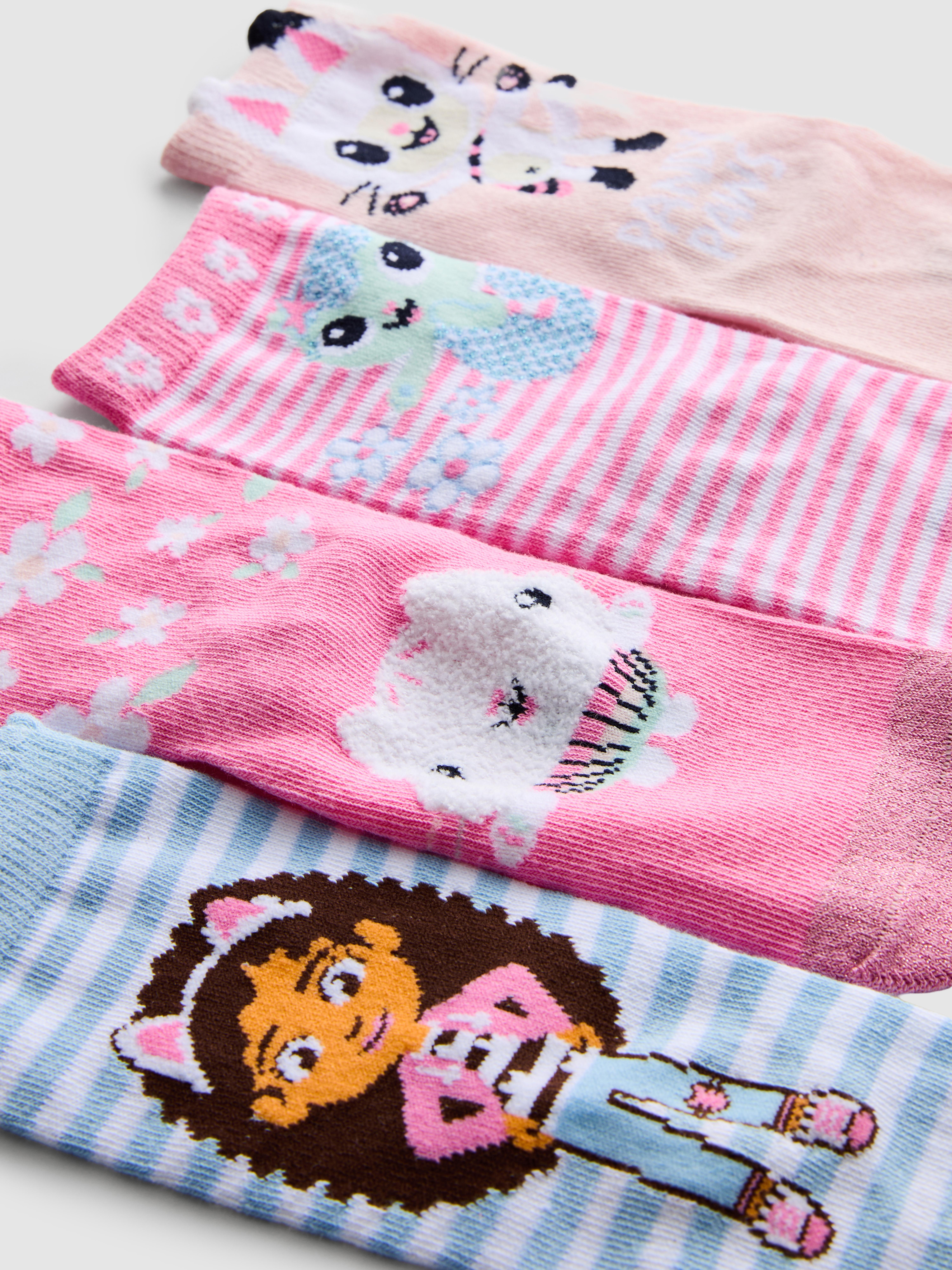 4pk Gabby’s Dollhouse Ankle Socks