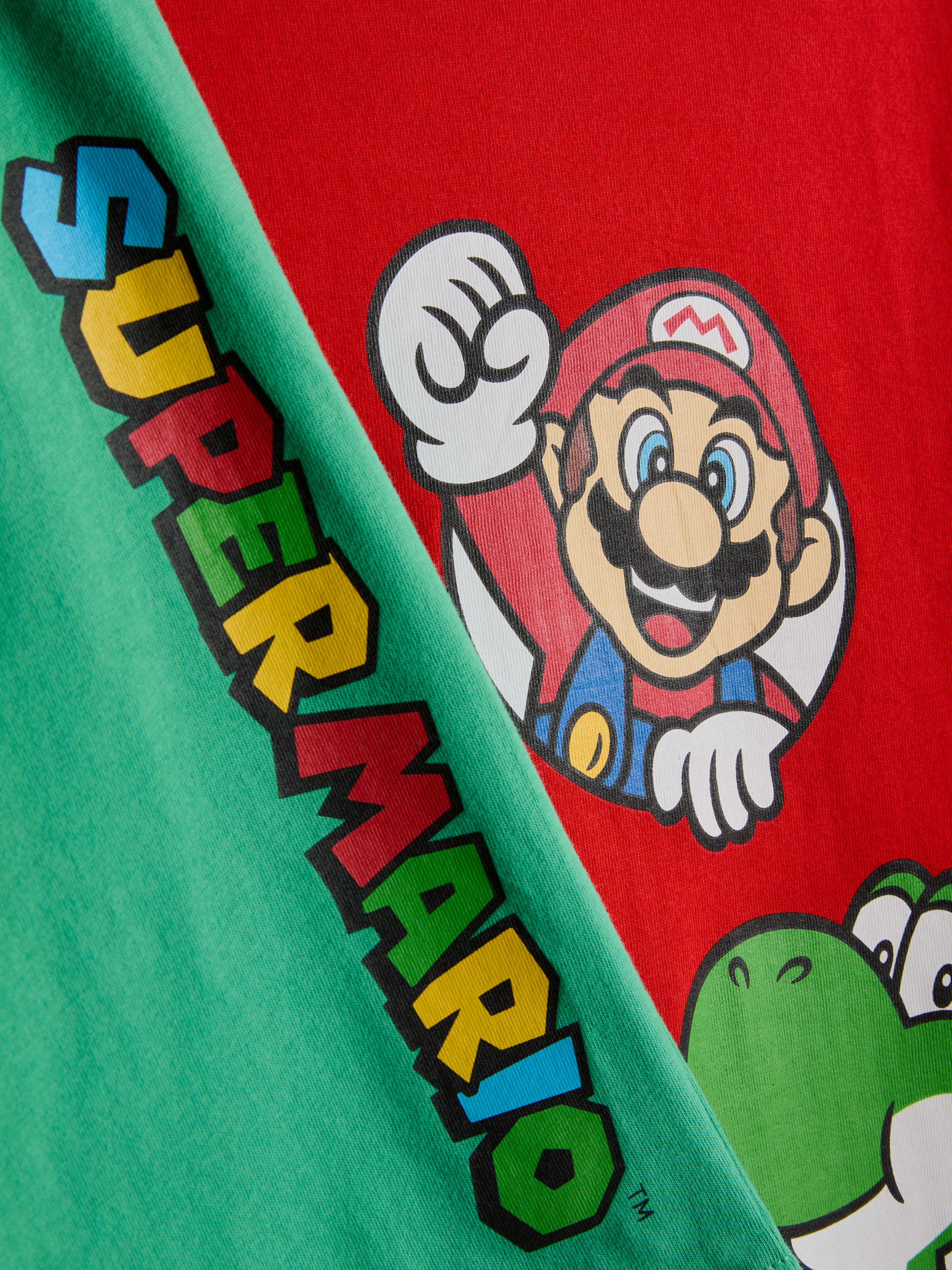 1,5–10 Jahre | Kurzer „Super Mario World“ Schlafanzug, 2er-Pack